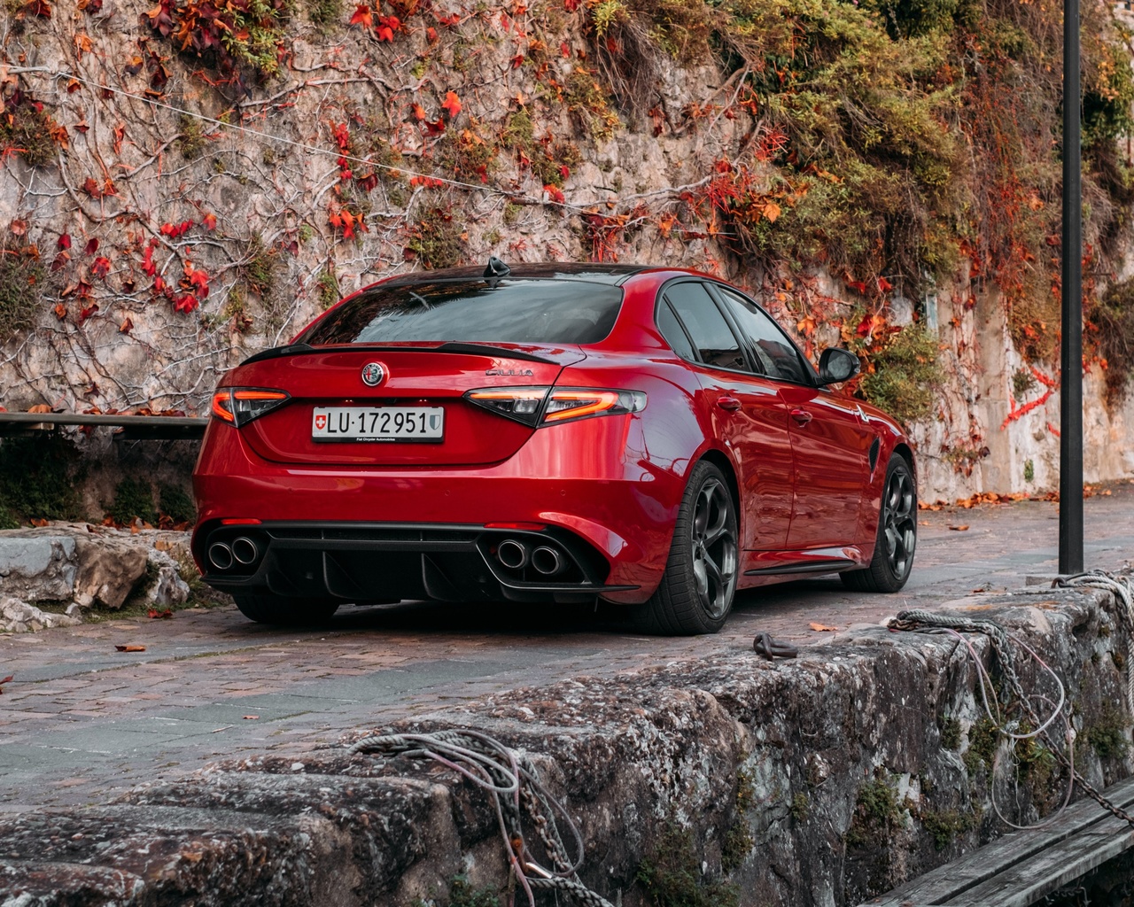 alfa romeo, giulia, quadrifoglio, 2021