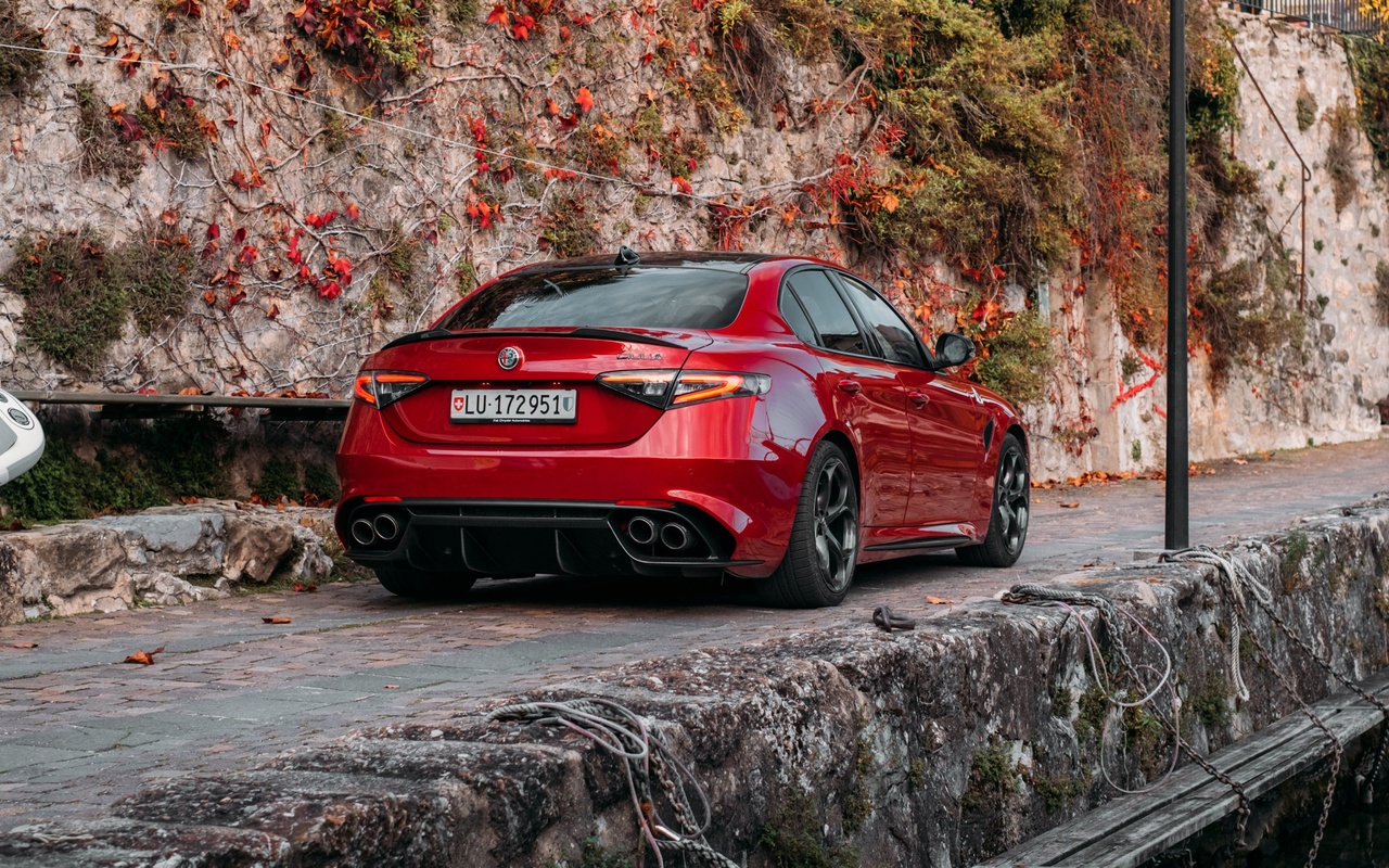 alfa romeo, giulia, quadrifoglio, 2021