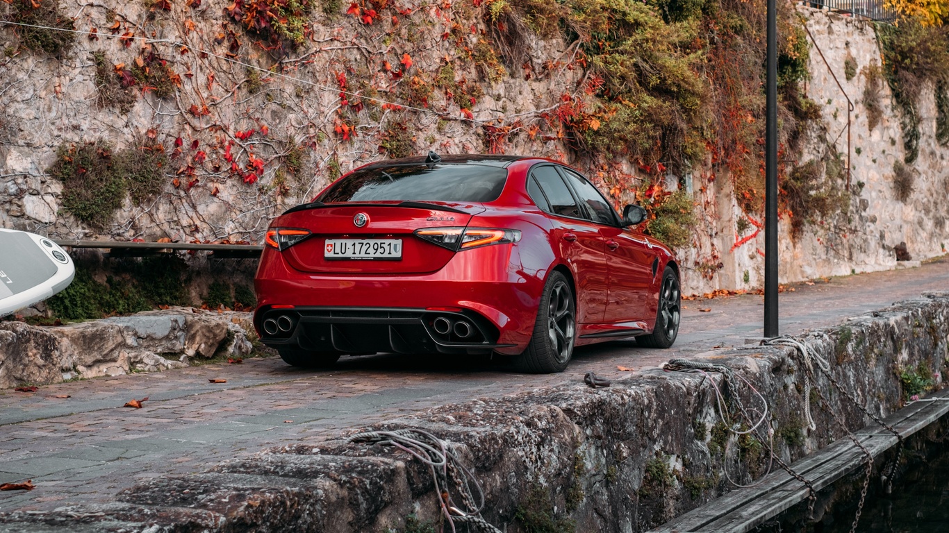 alfa romeo, giulia, quadrifoglio, 2021