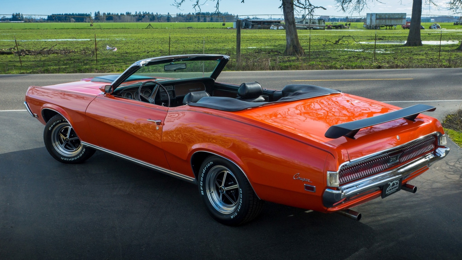 mercury, cougar, convertible, 1969