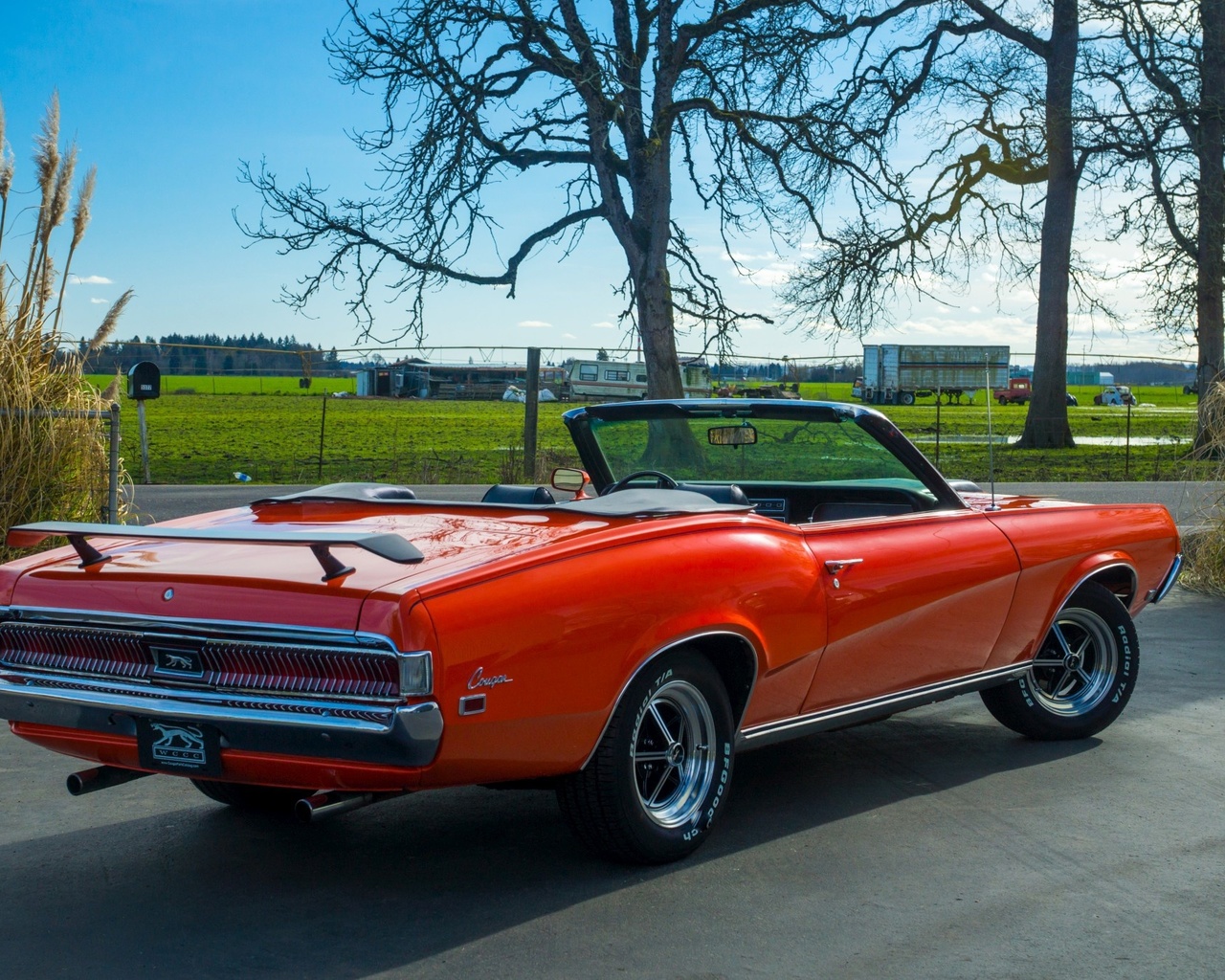 mercury, cougar, convertible, 1969