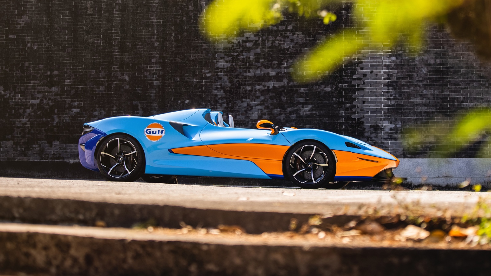 2021, mclaren, elva, gulf, theme