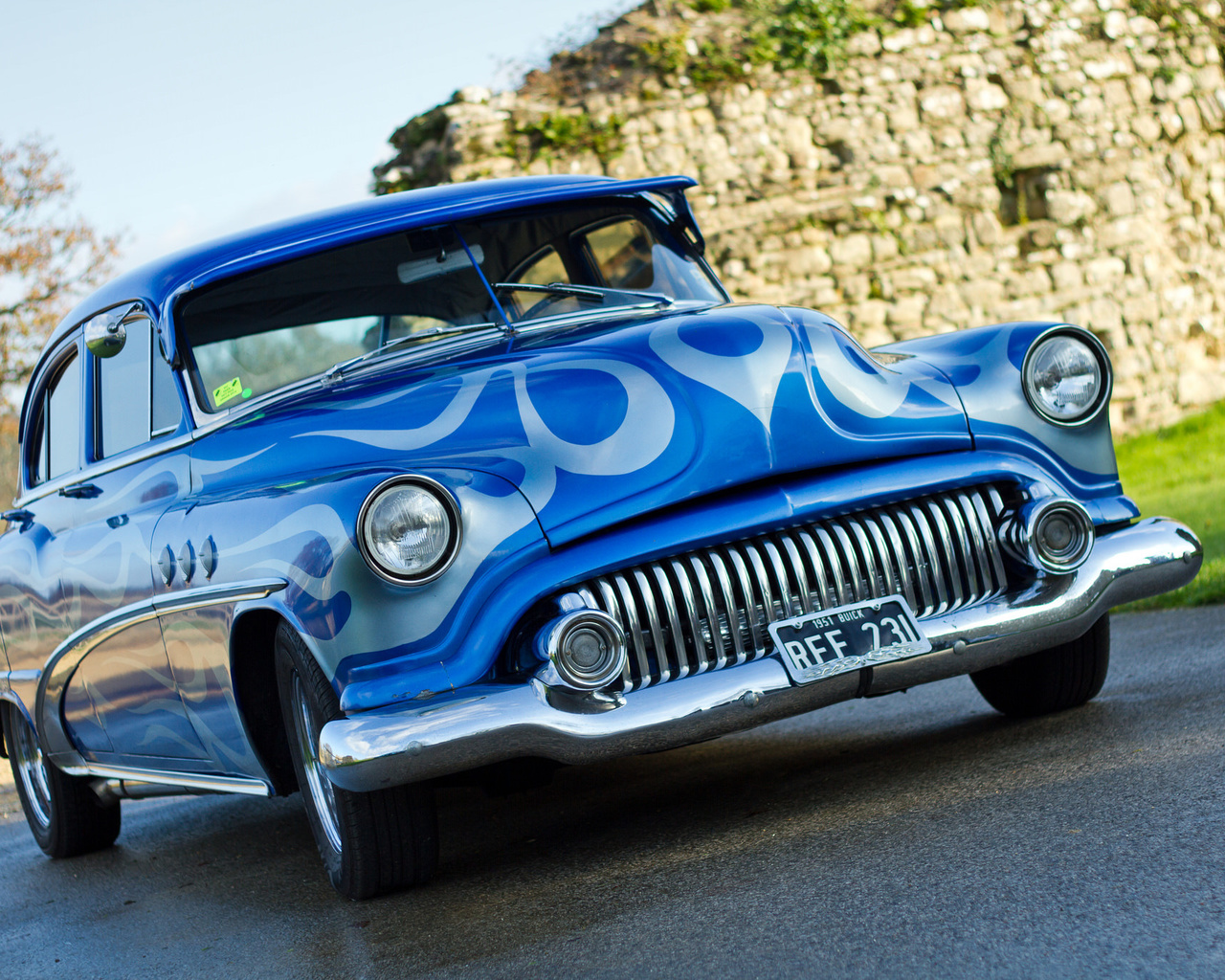 american, classic, car, buick