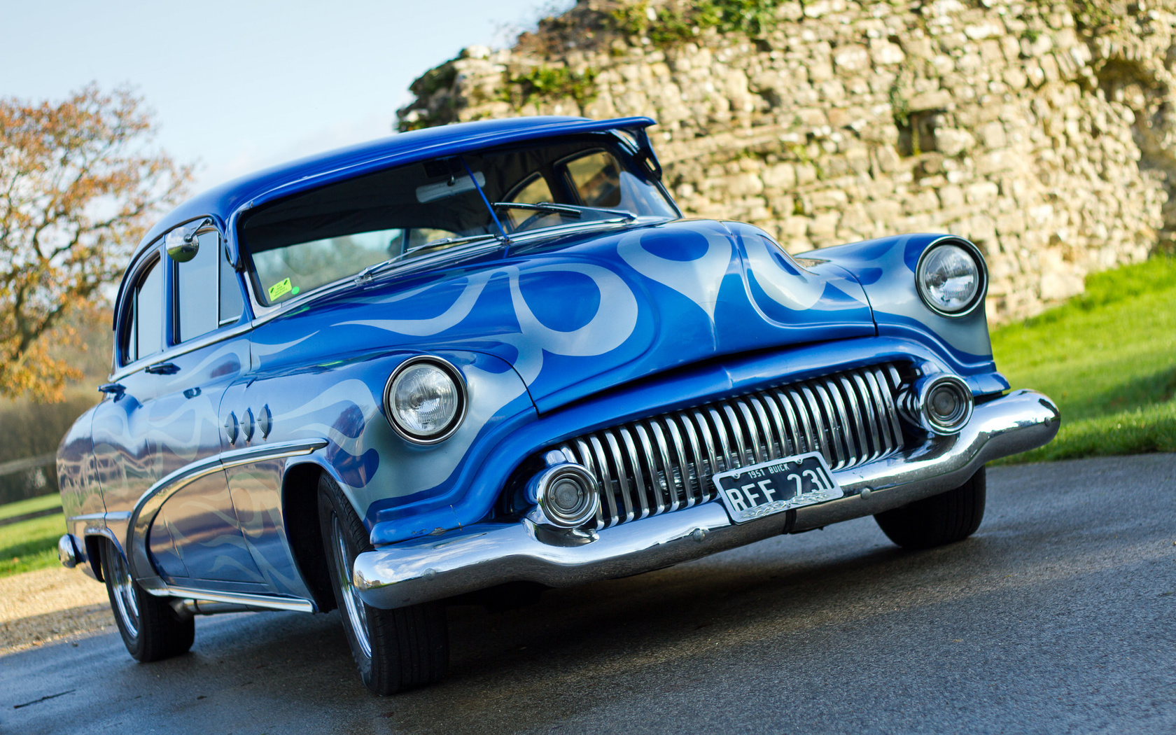 american, classic, car, buick