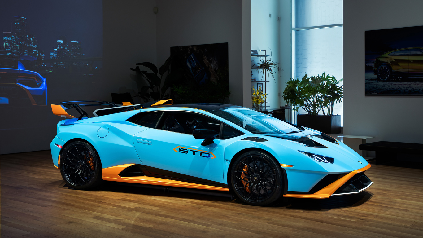 lamborghini, huracan, sto, lounge, nyc, 2021