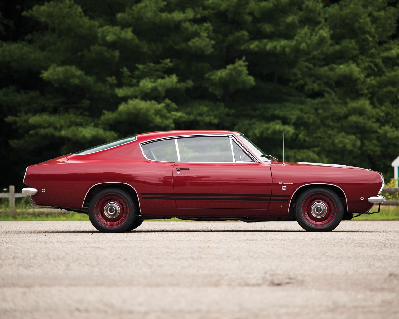 american, classic, car, plymouth, barracuda