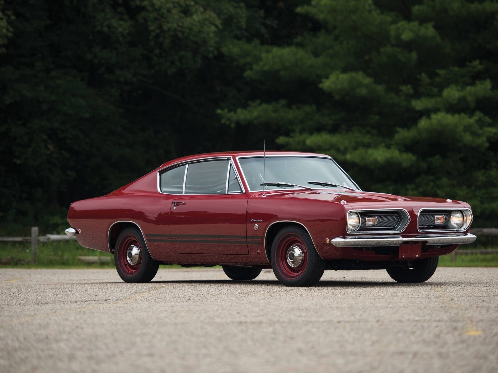 american, classic, car, plymouth, barracuda