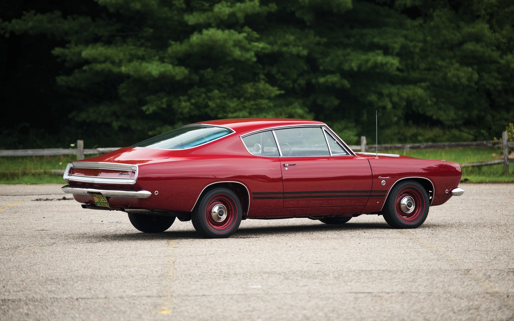 american, classic, car, plymouth, barracuda