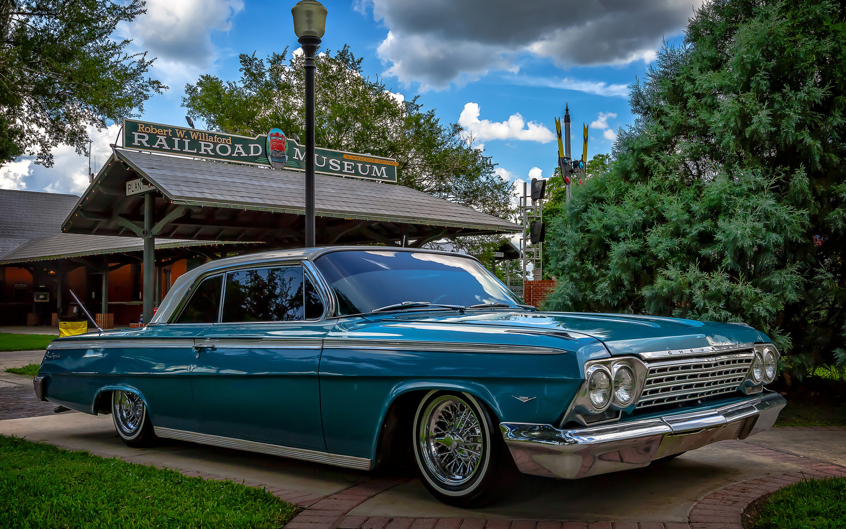 american, classic, car, chevrolet, impala