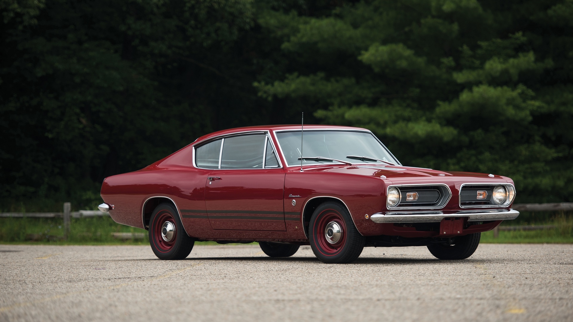 american, classic, car, plymouth, barracuda