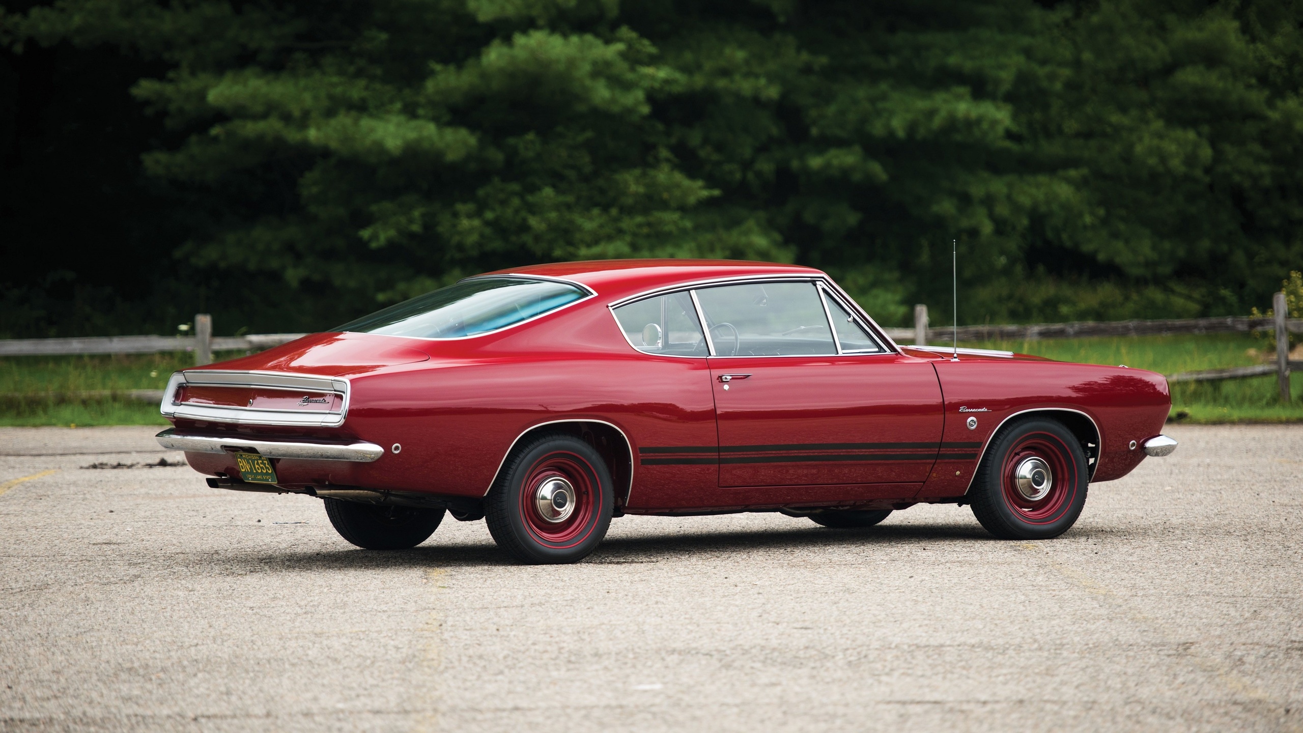 american, classic, car, plymouth, barracuda