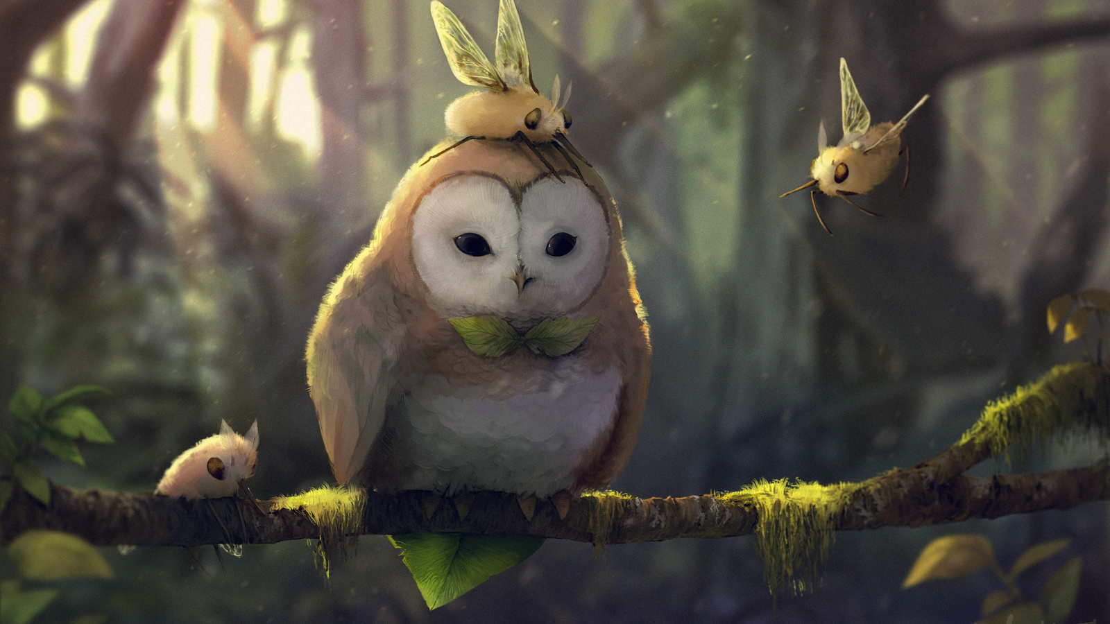 owl, art, , , , , 