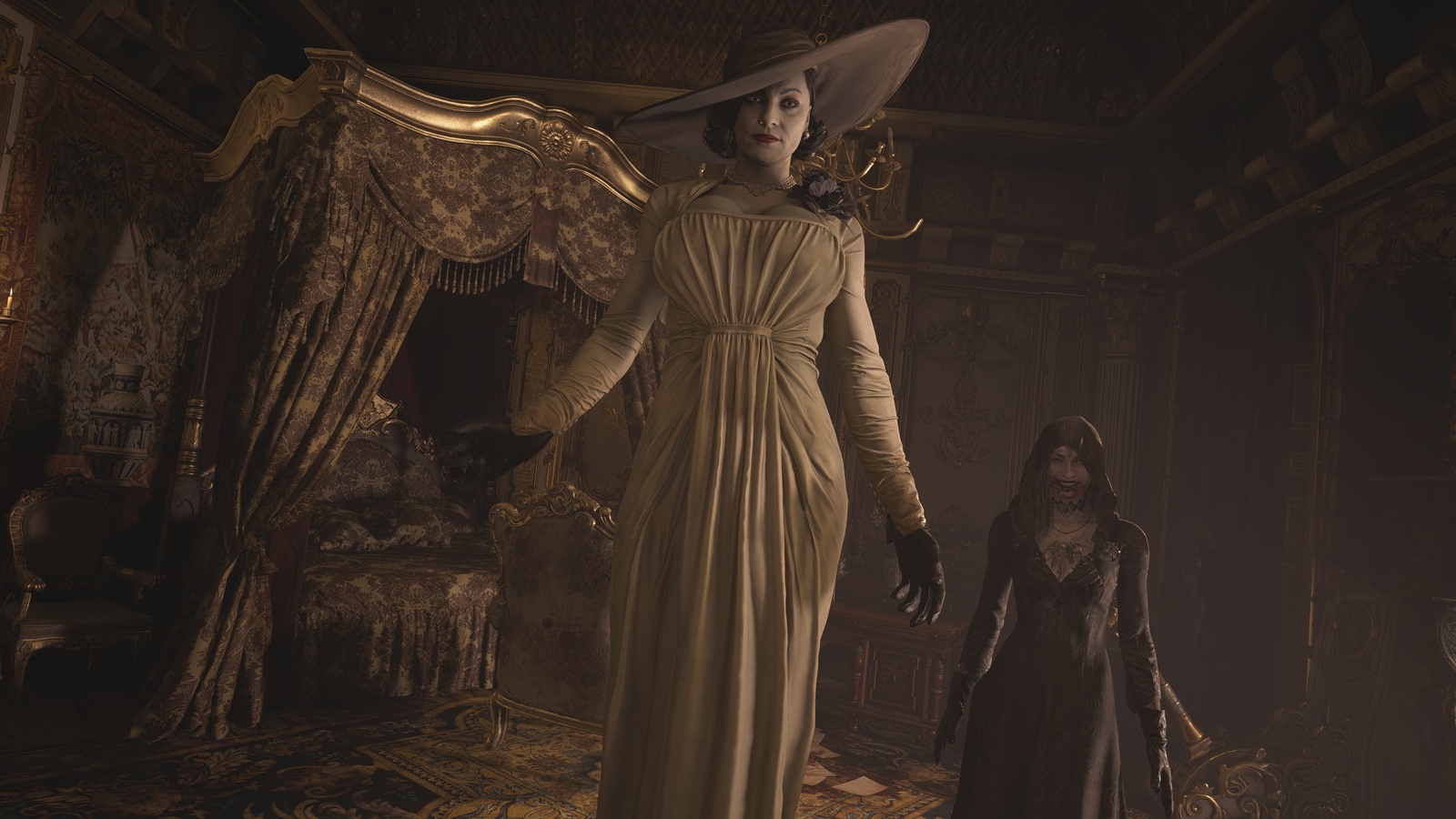 resident evil, village, alcina dimitrescu, lady, dimitrescu, horror, games