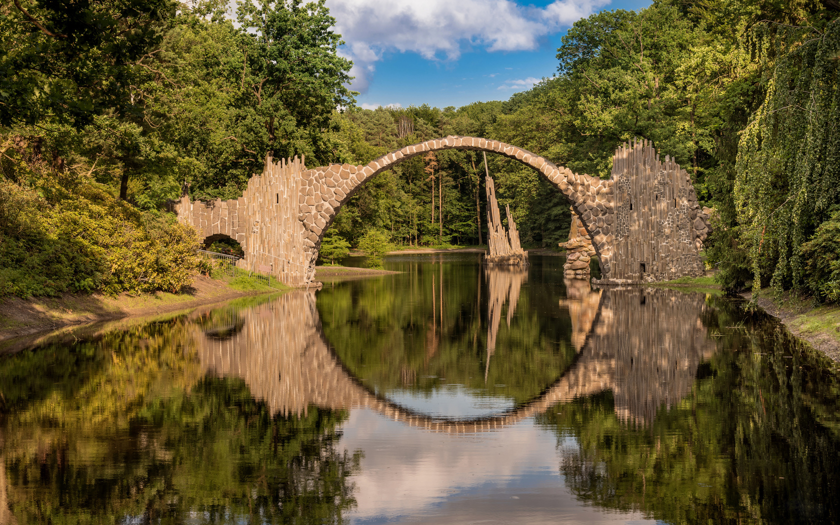 , , rakotzbrucke, saxony, , , 