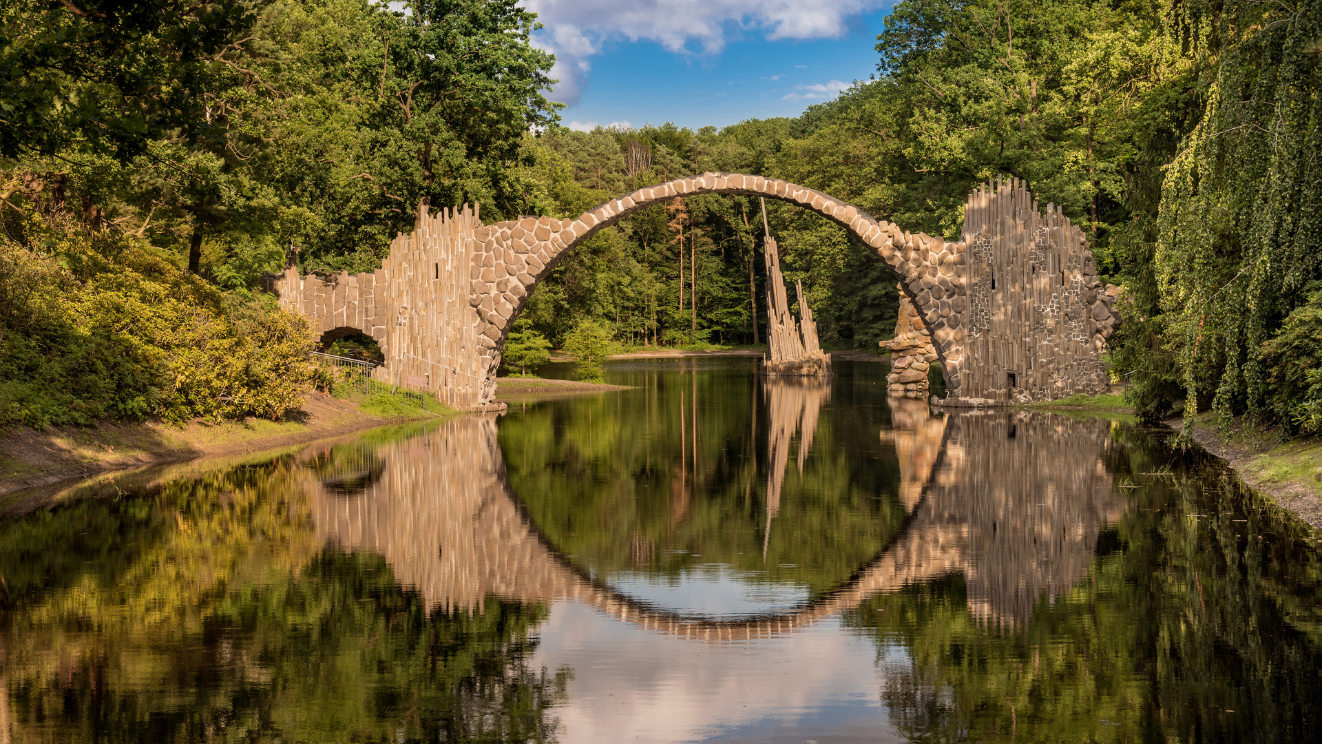 , , rakotzbrucke, saxony, , , 