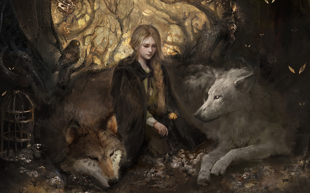 . yi, wolf walkers, , 