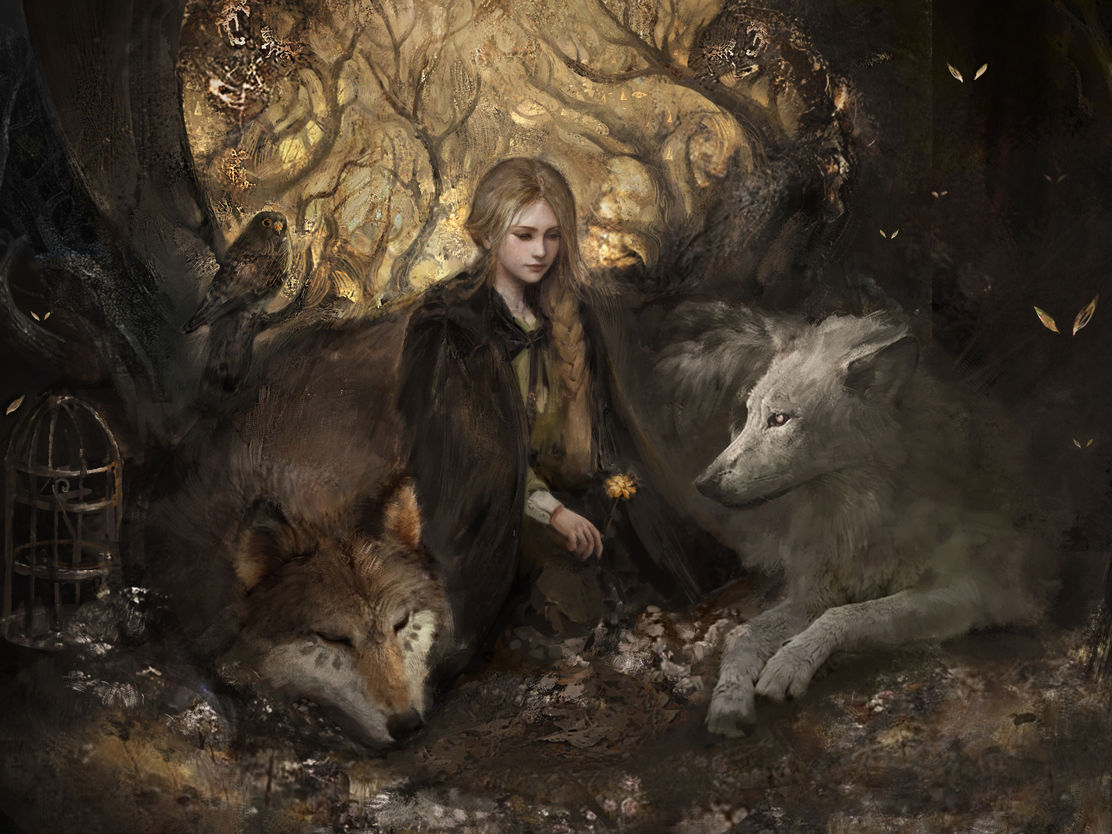 . yi, wolf walkers, , 