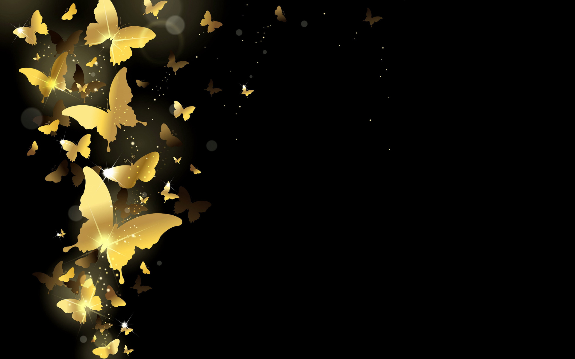 gold, color, butterfly, wallpaper, butterfly, background, gold, golden, design, hd, wallpaper