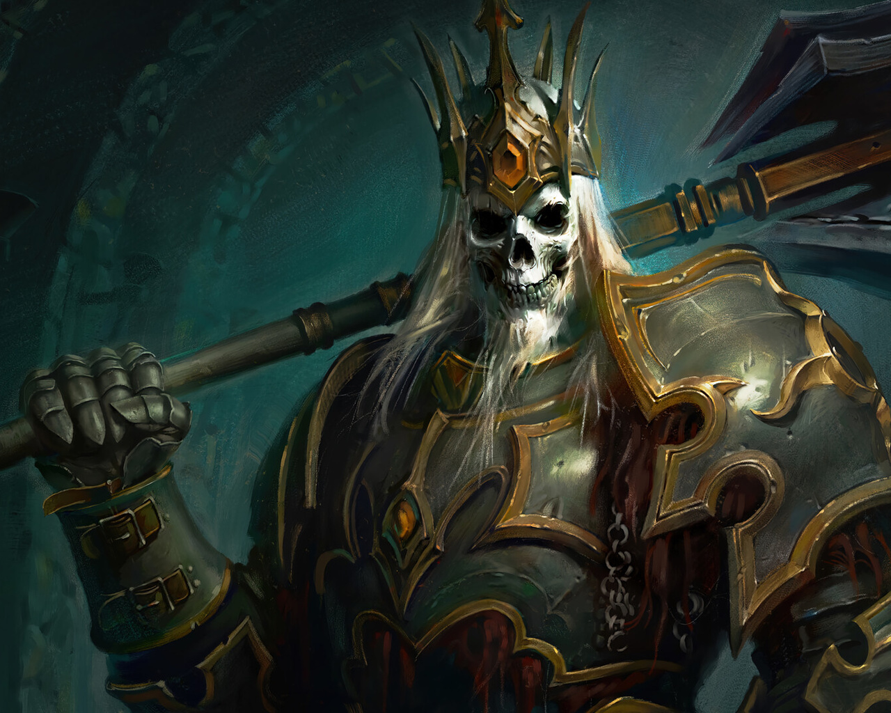 diablo iv, skeleton king, diablo immortal