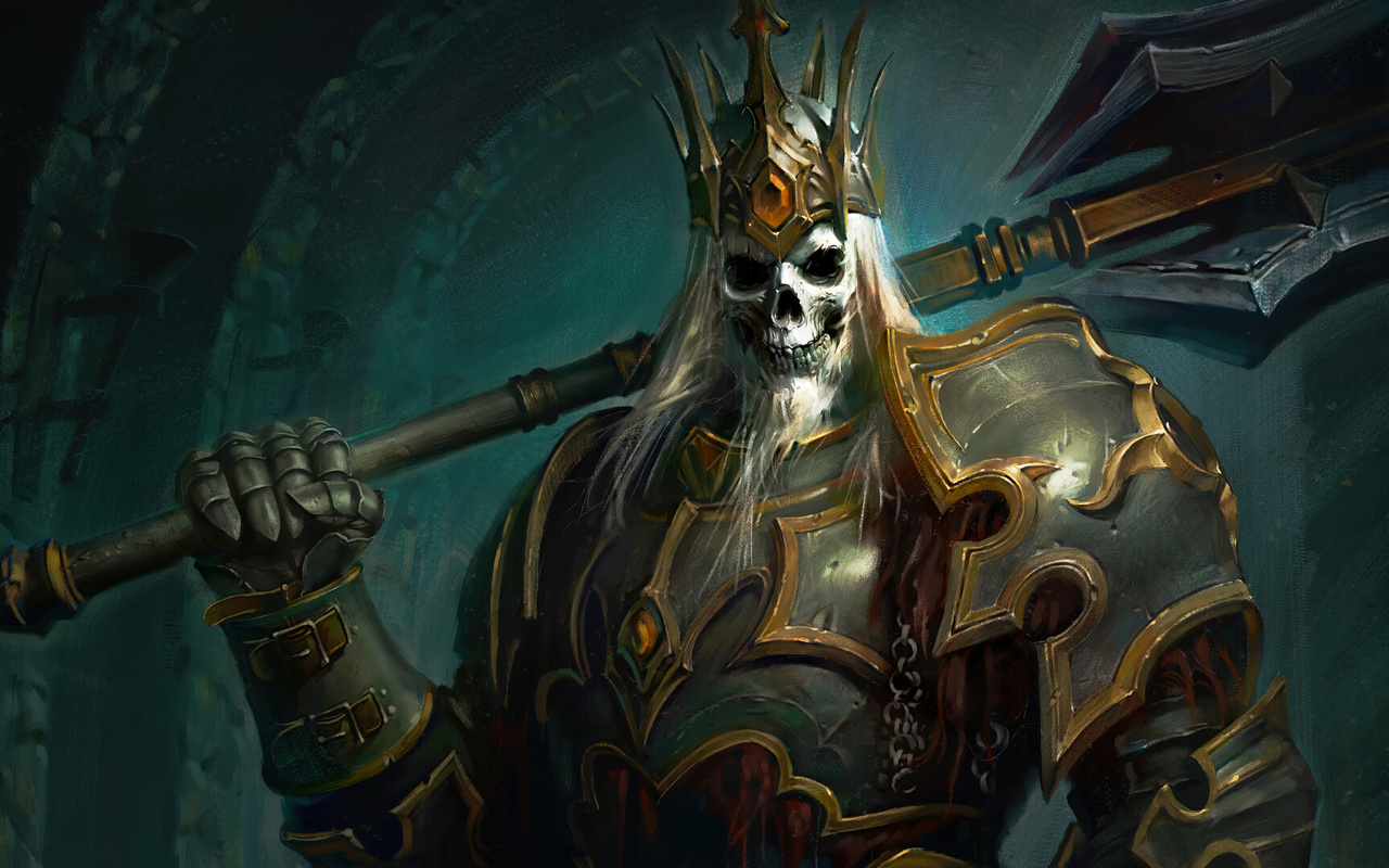 diablo iv, skeleton king, diablo immortal