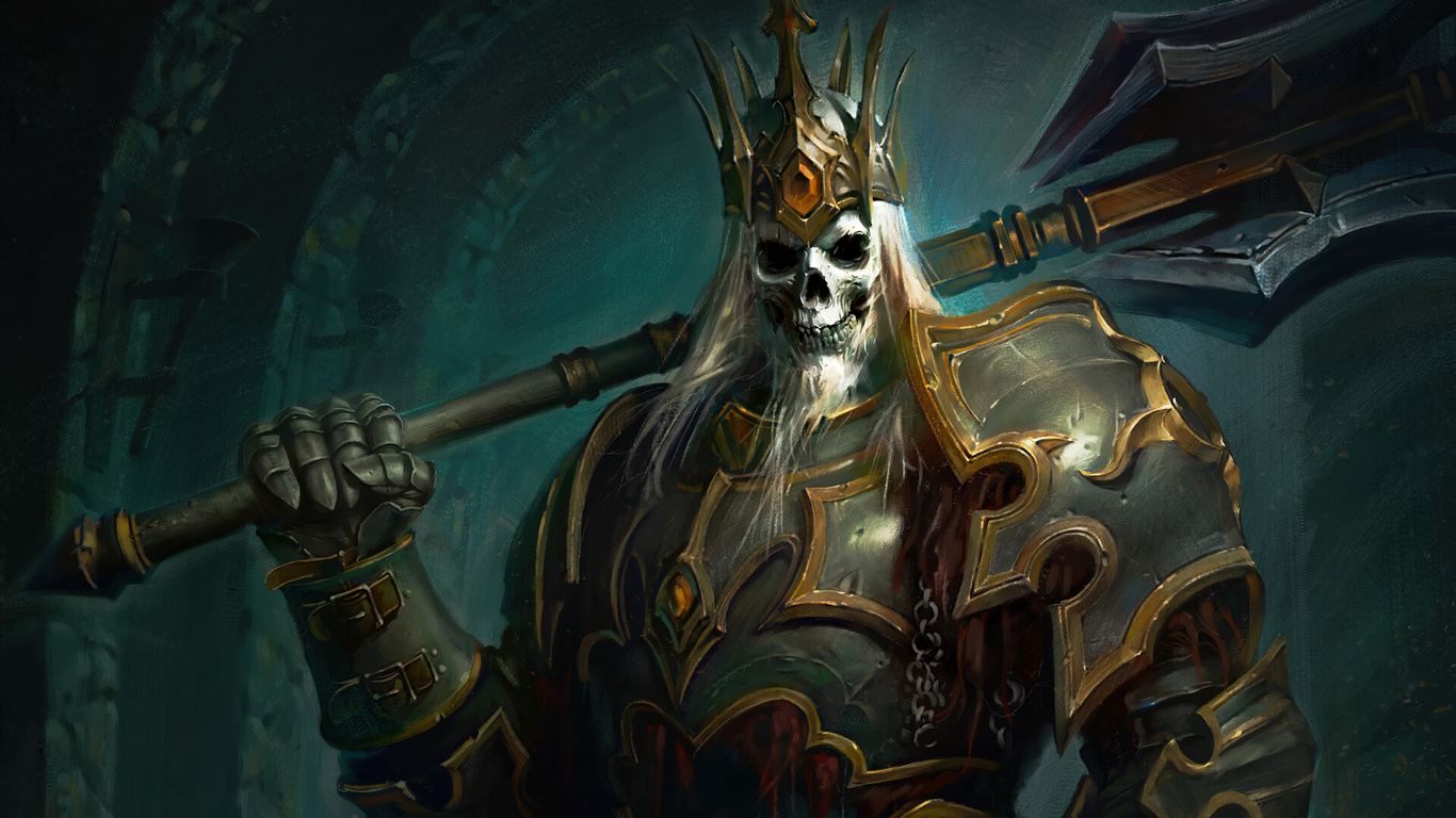 diablo iv, skeleton king, diablo immortal