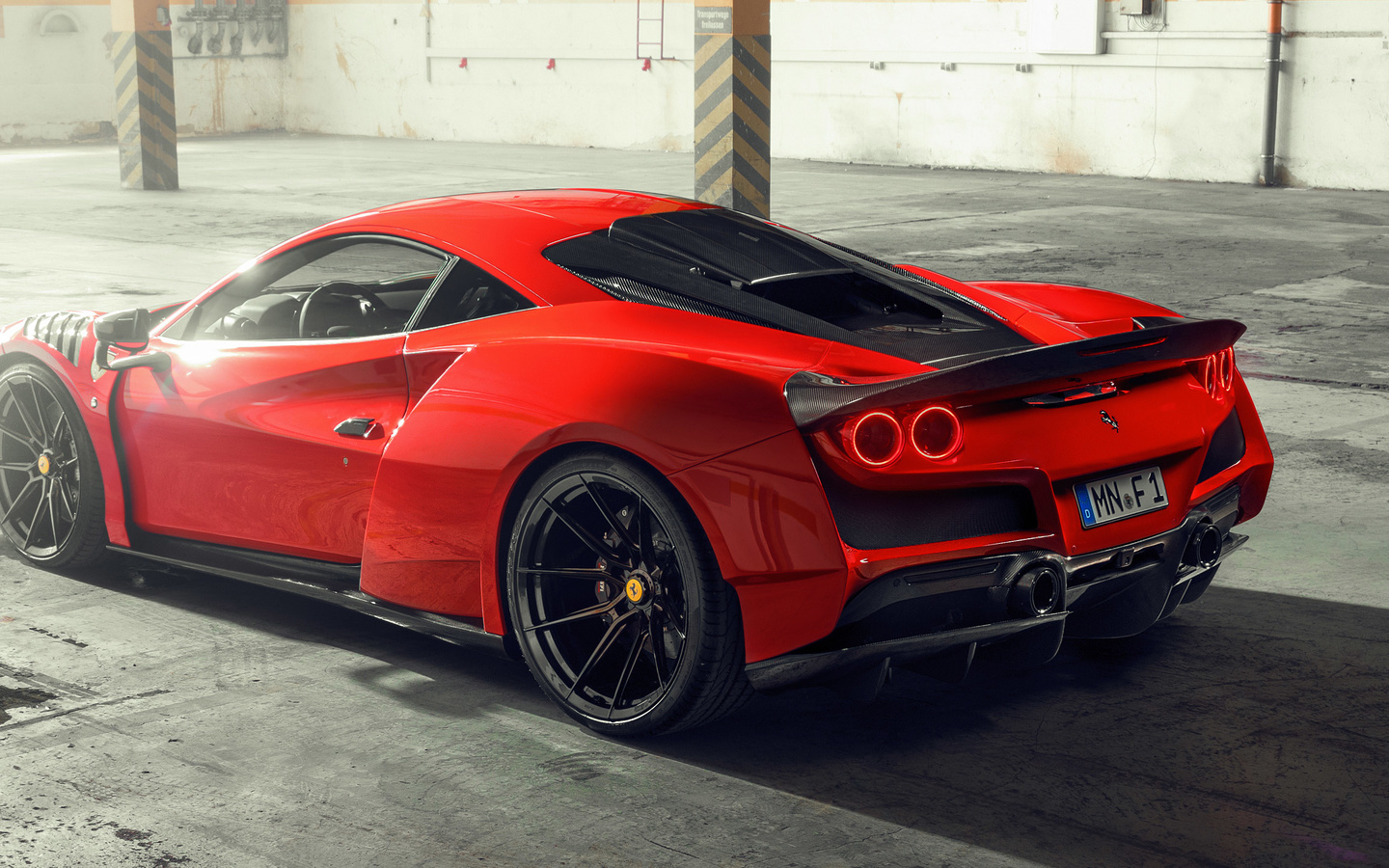 2021, novitec, ferrari, f8, tributo