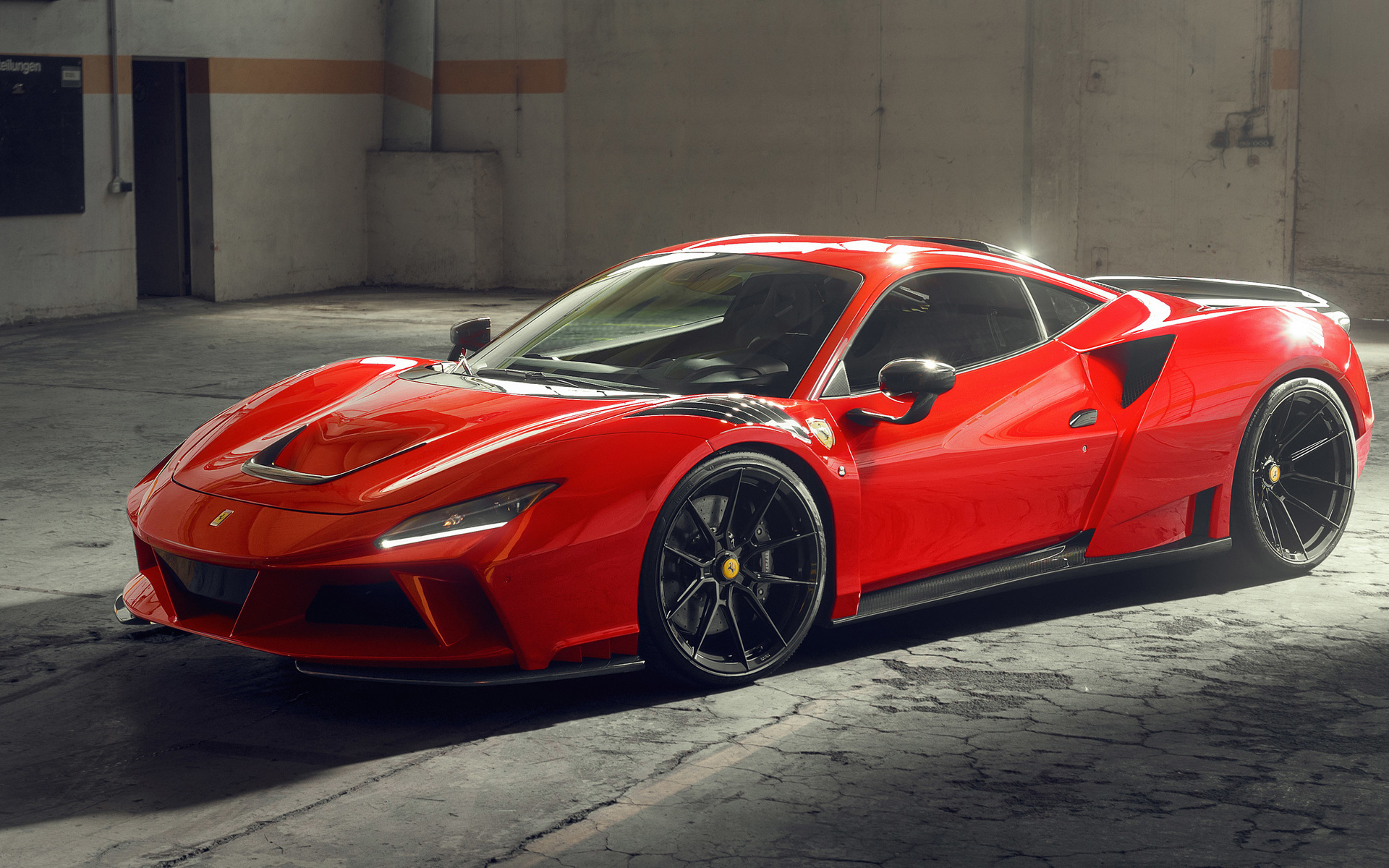 2021, novitec, ferrari, f8, tributo