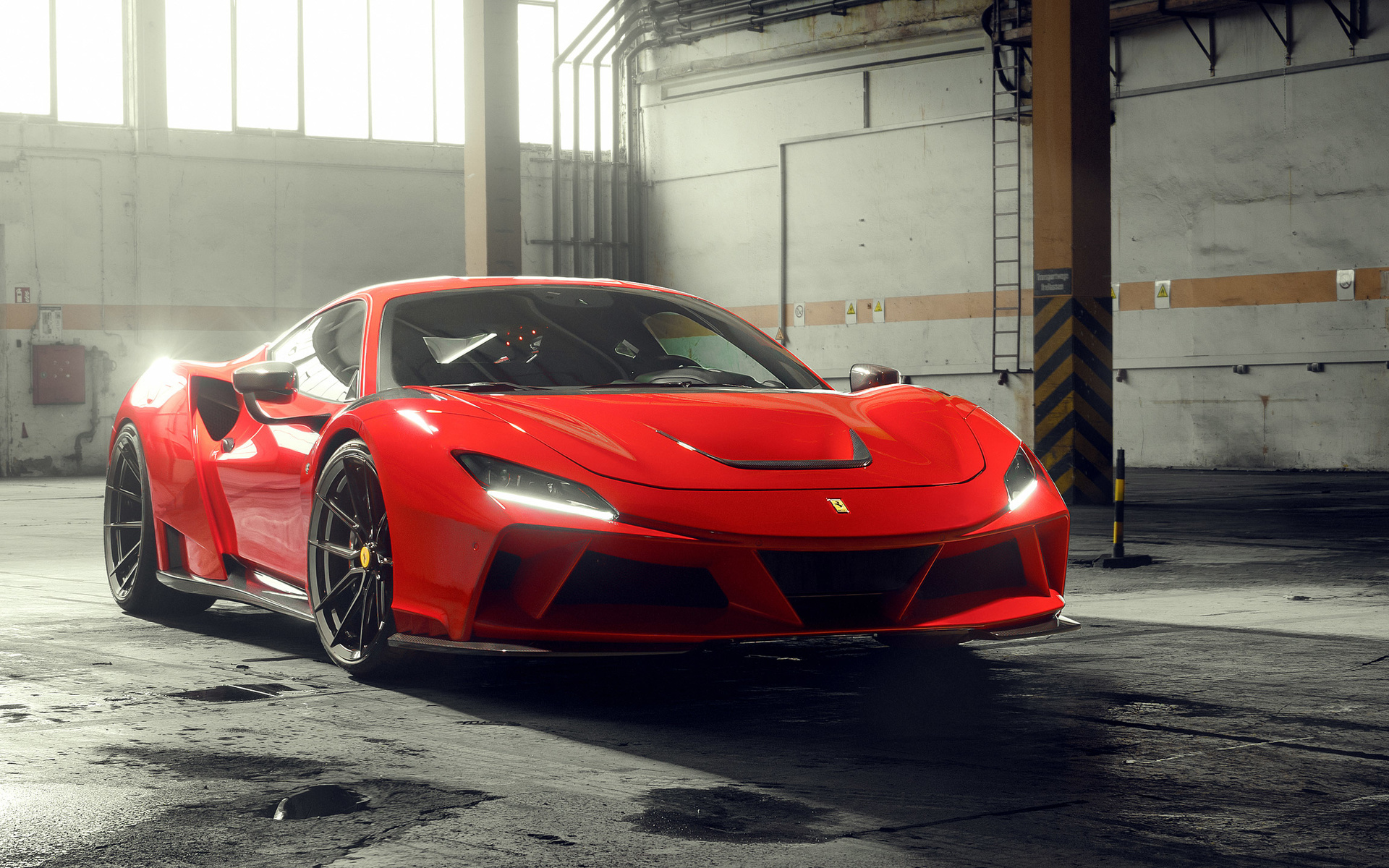 2021, novitec, ferrari, f8, tributo