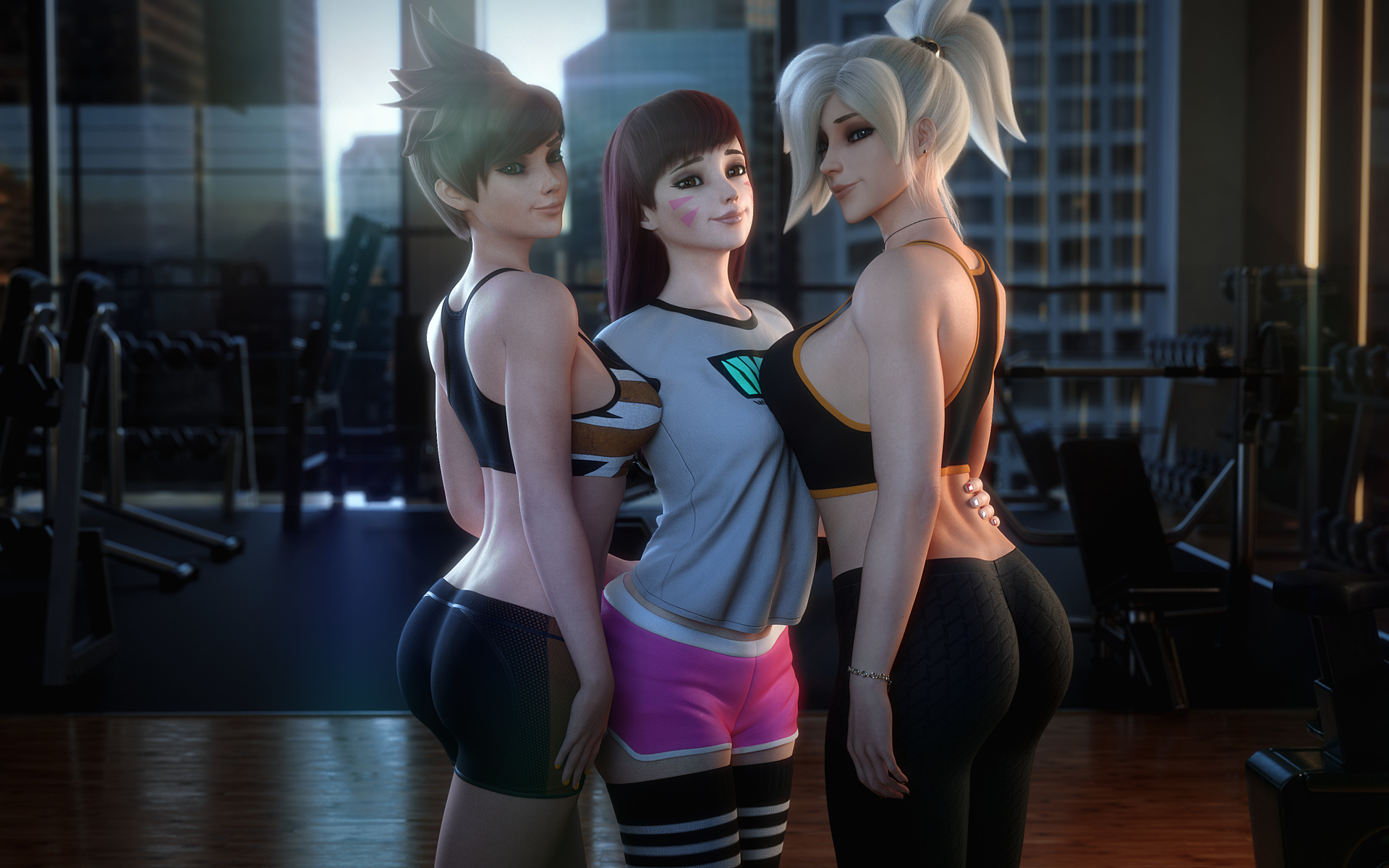 , tracer (overwatch), d.va (overwatch), video games