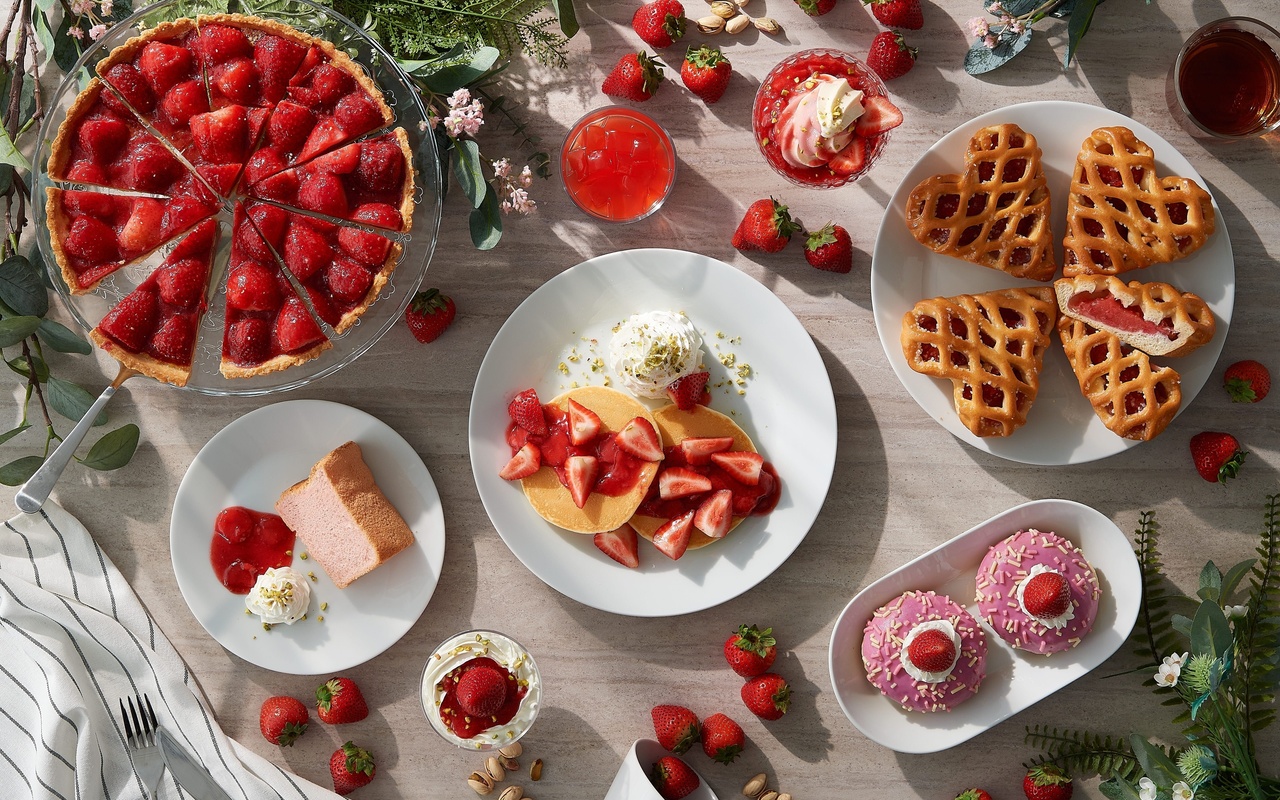 ikea,  , , , , pancakes, strawberry abundance, tartlets