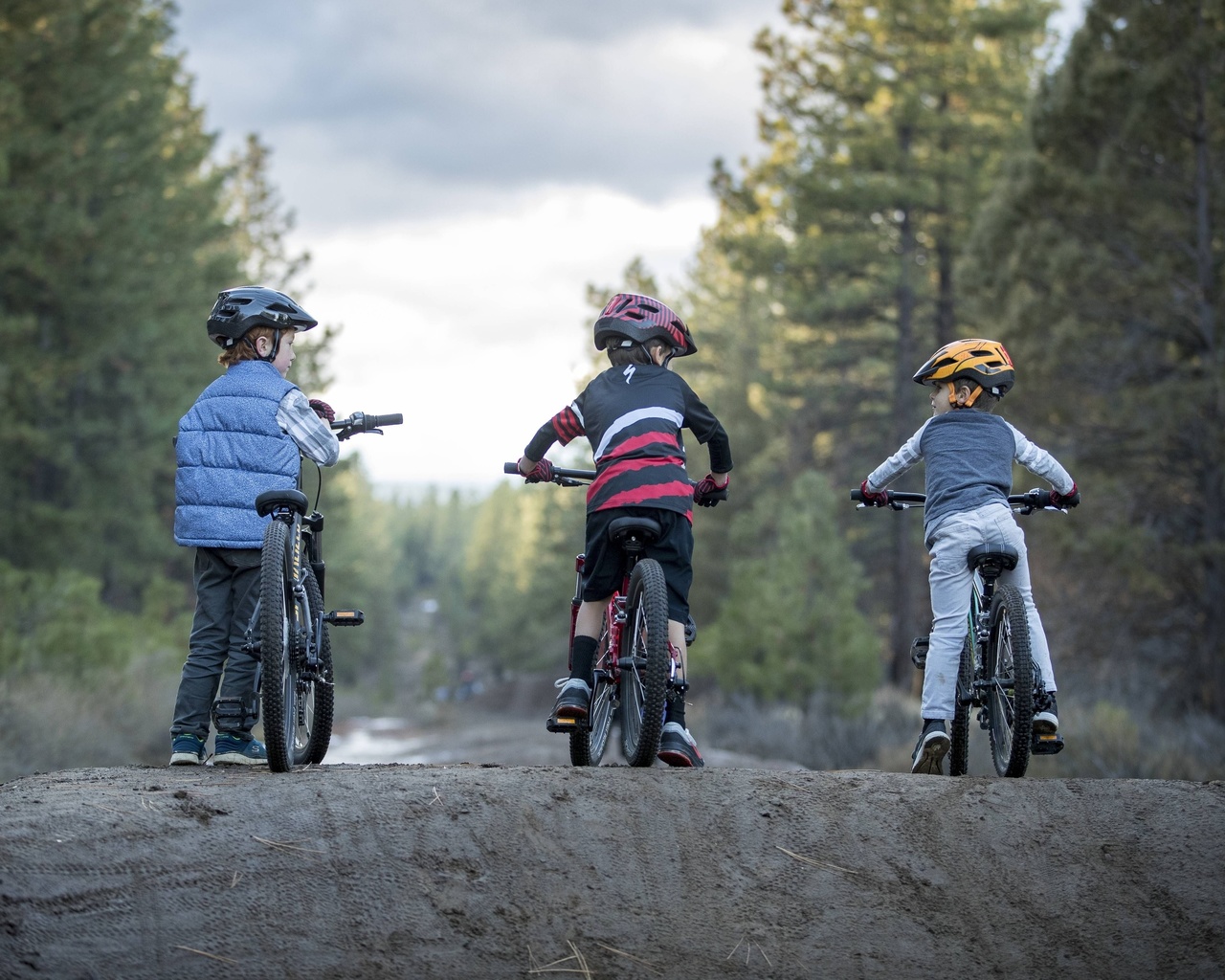 bicycles, children, , , outdoors