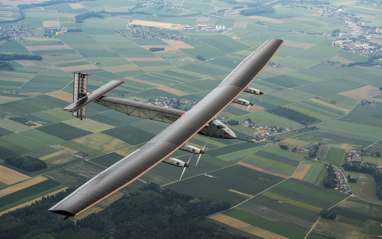 solar impulse, solar-powered aircraft project,    , solar cells