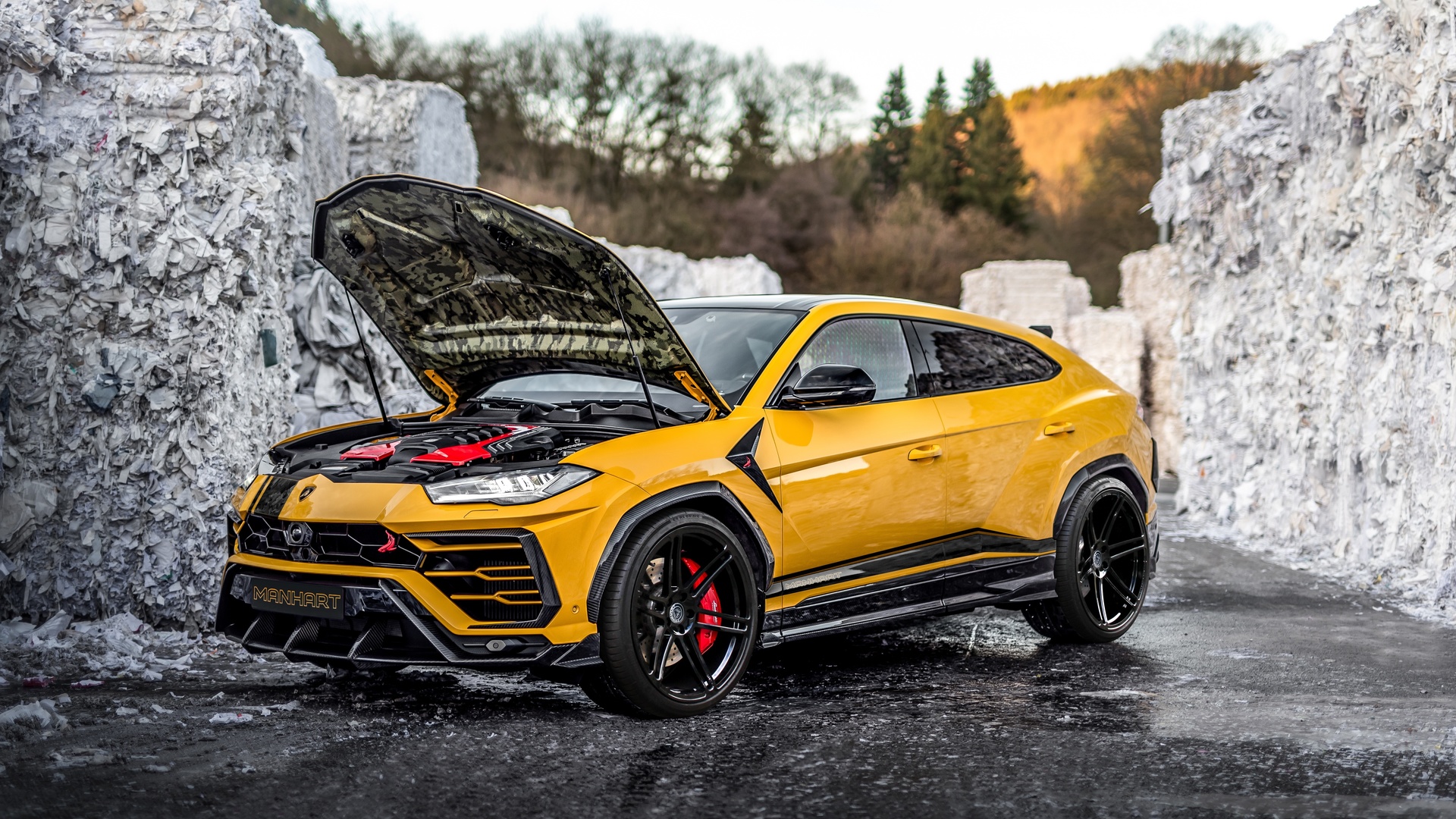 lamborghini, urus, manhart