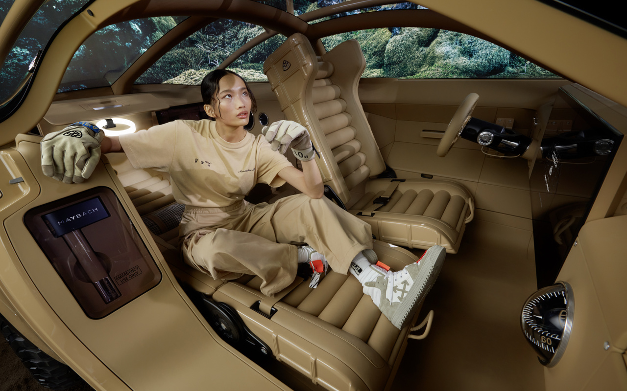 mercedes maybach, luxury car, maybach capsule collection, virgil abloh