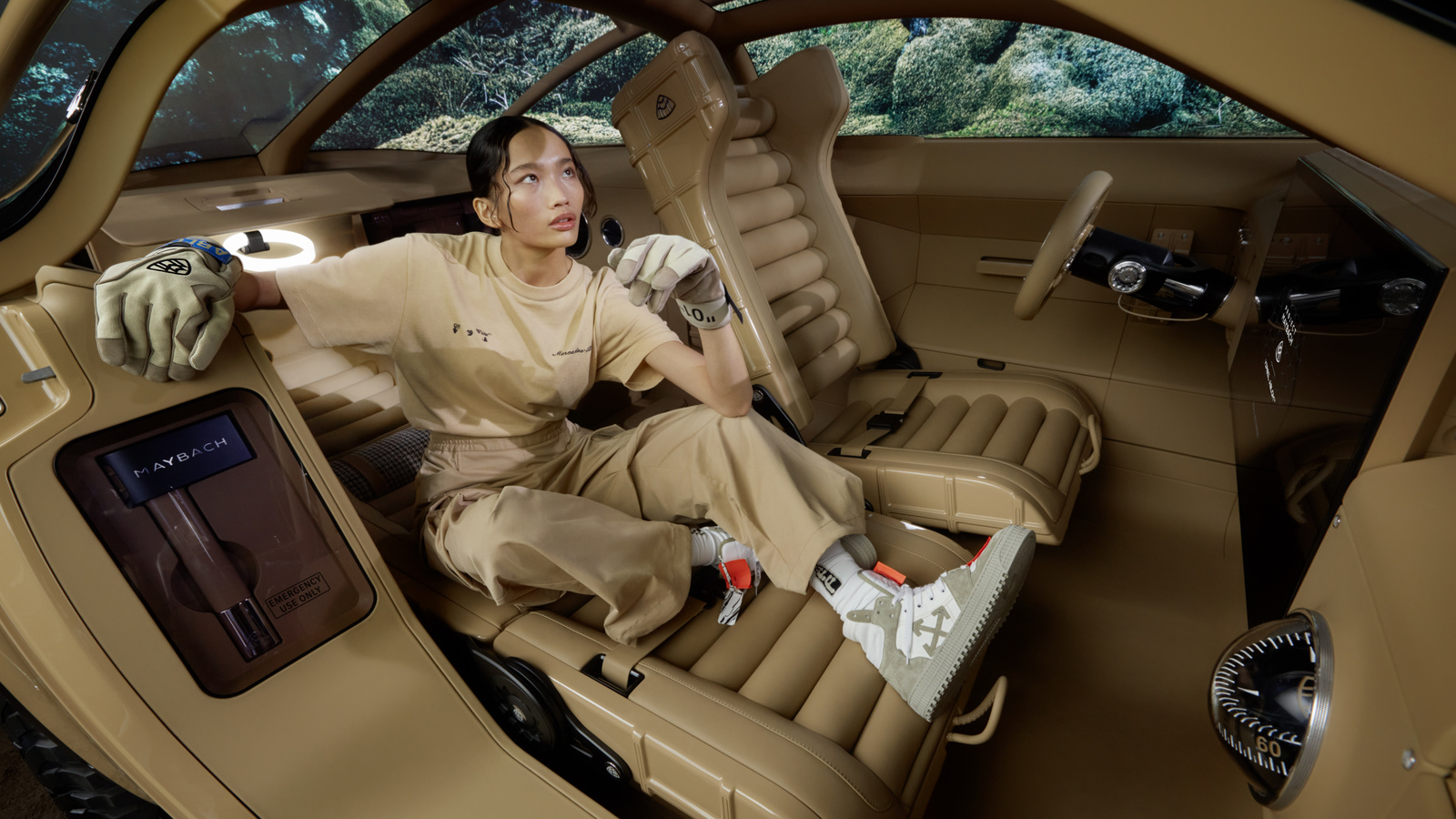 mercedes maybach, luxury car, maybach capsule collection, virgil abloh