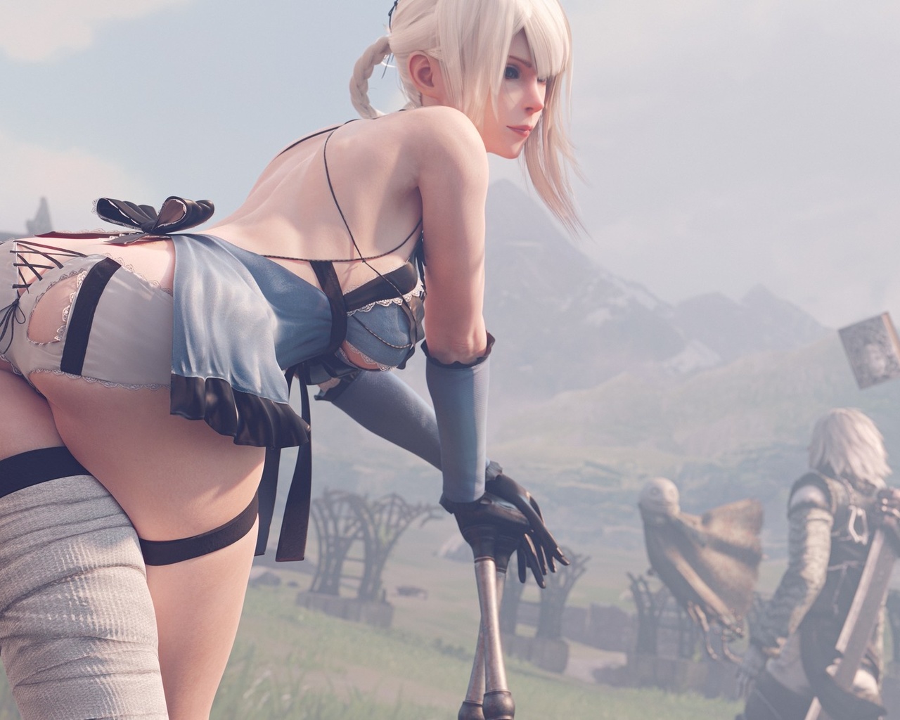 kaine, nier replicant, , , , 