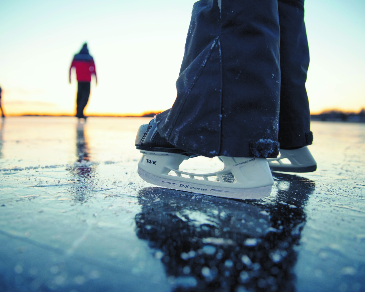 lakeland, skates, finland, winter, arctic nature