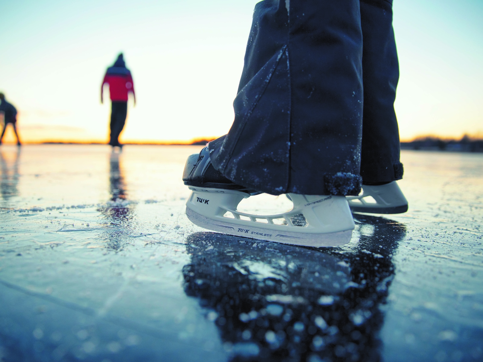 lakeland, skates, finland, winter, arctic nature