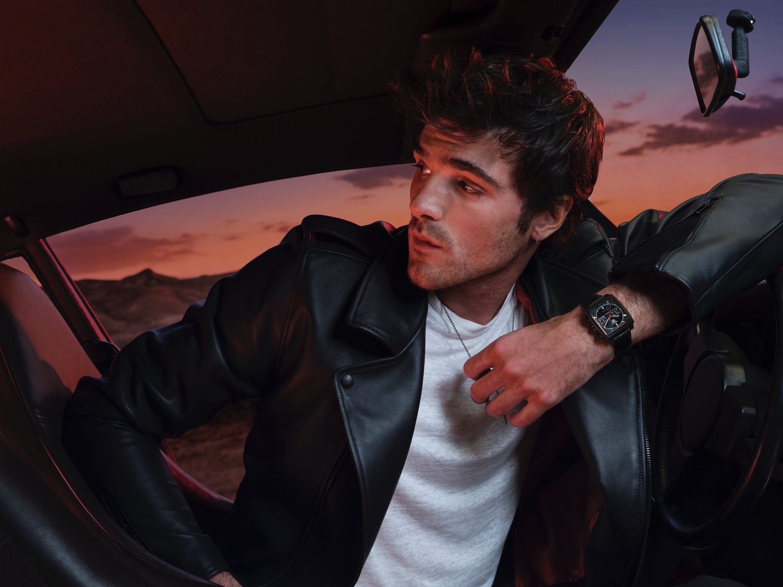 tag heuer, ambassdaor, jacob elordi, tag heuer monaco special edition