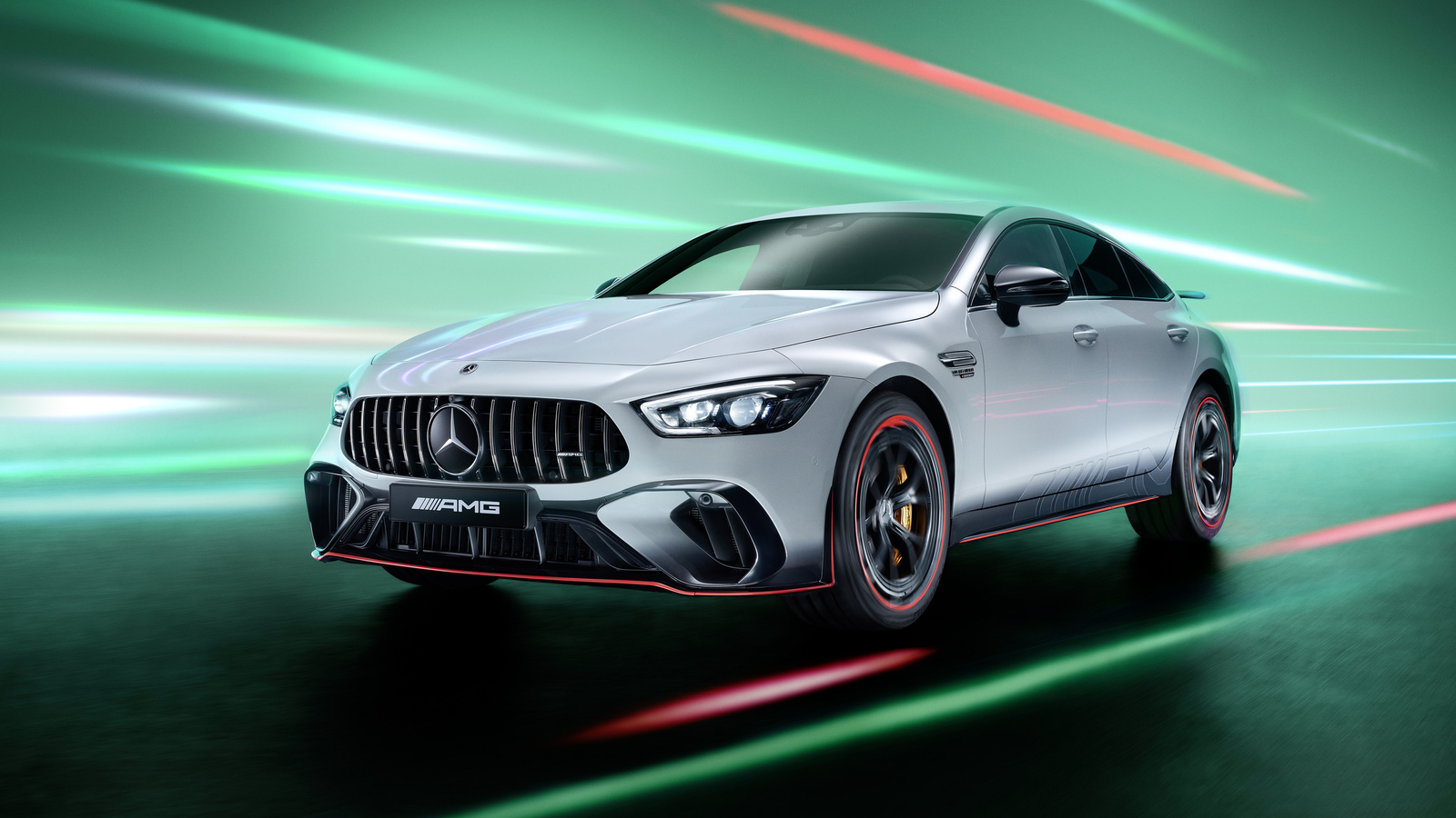 mercedes amg gt 63 s e performance, hightech silver metallic, 2023, hybrid