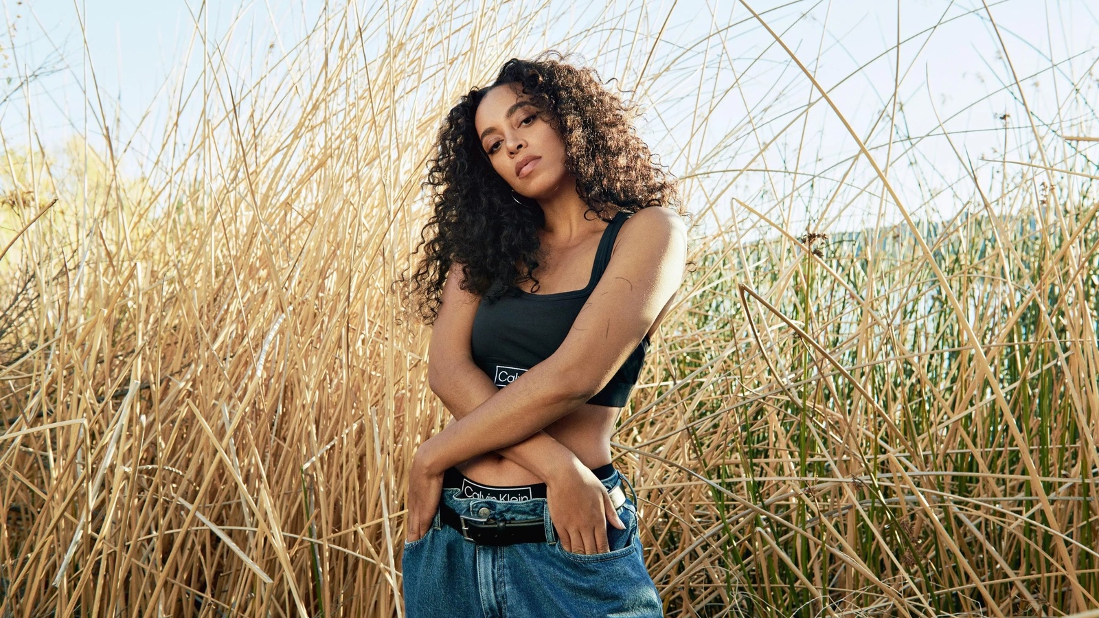 calvin klein, spring 2022 campaign, solange knowles, fashion