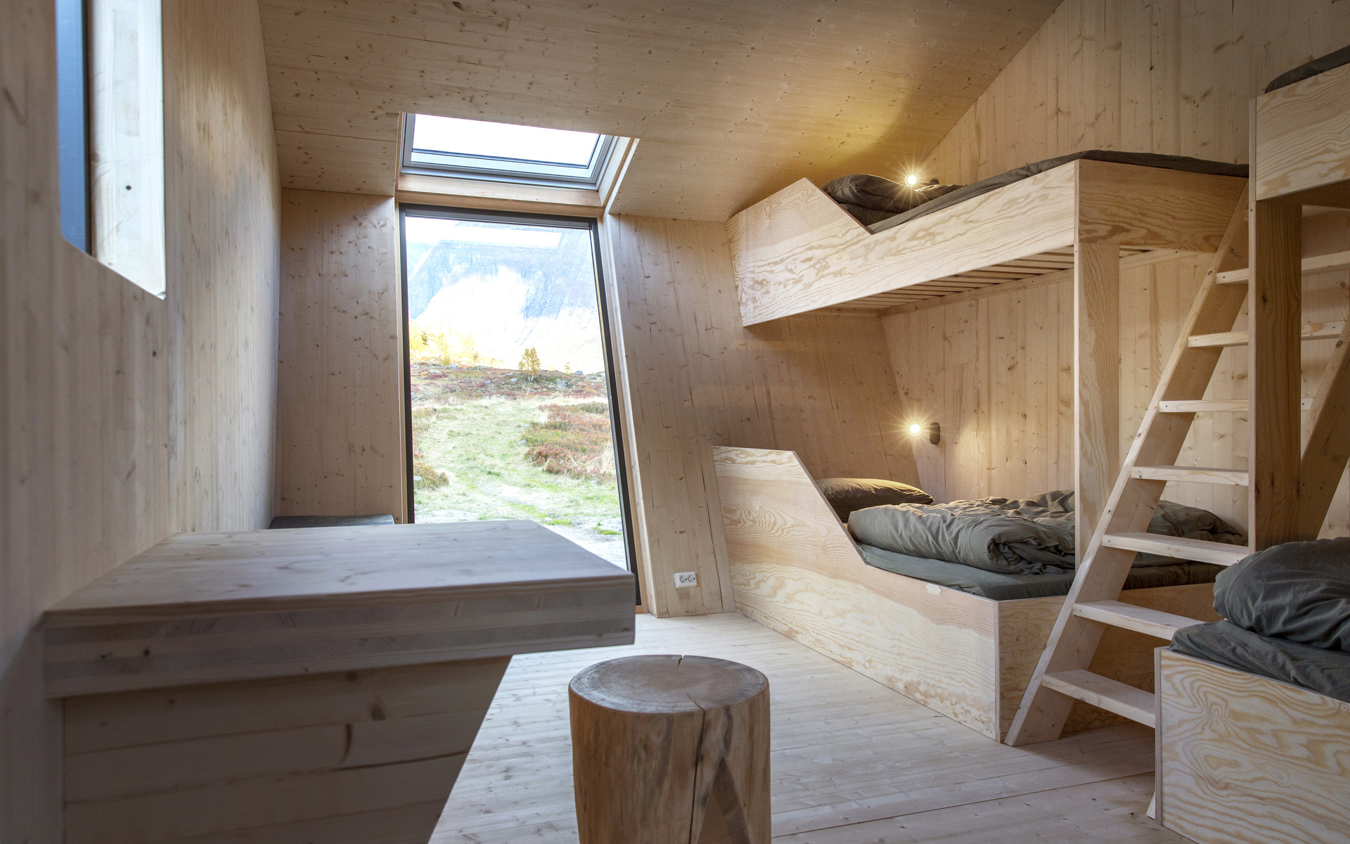 norway, luster, wooden cabins, mountains, tourist cabin, snohetta