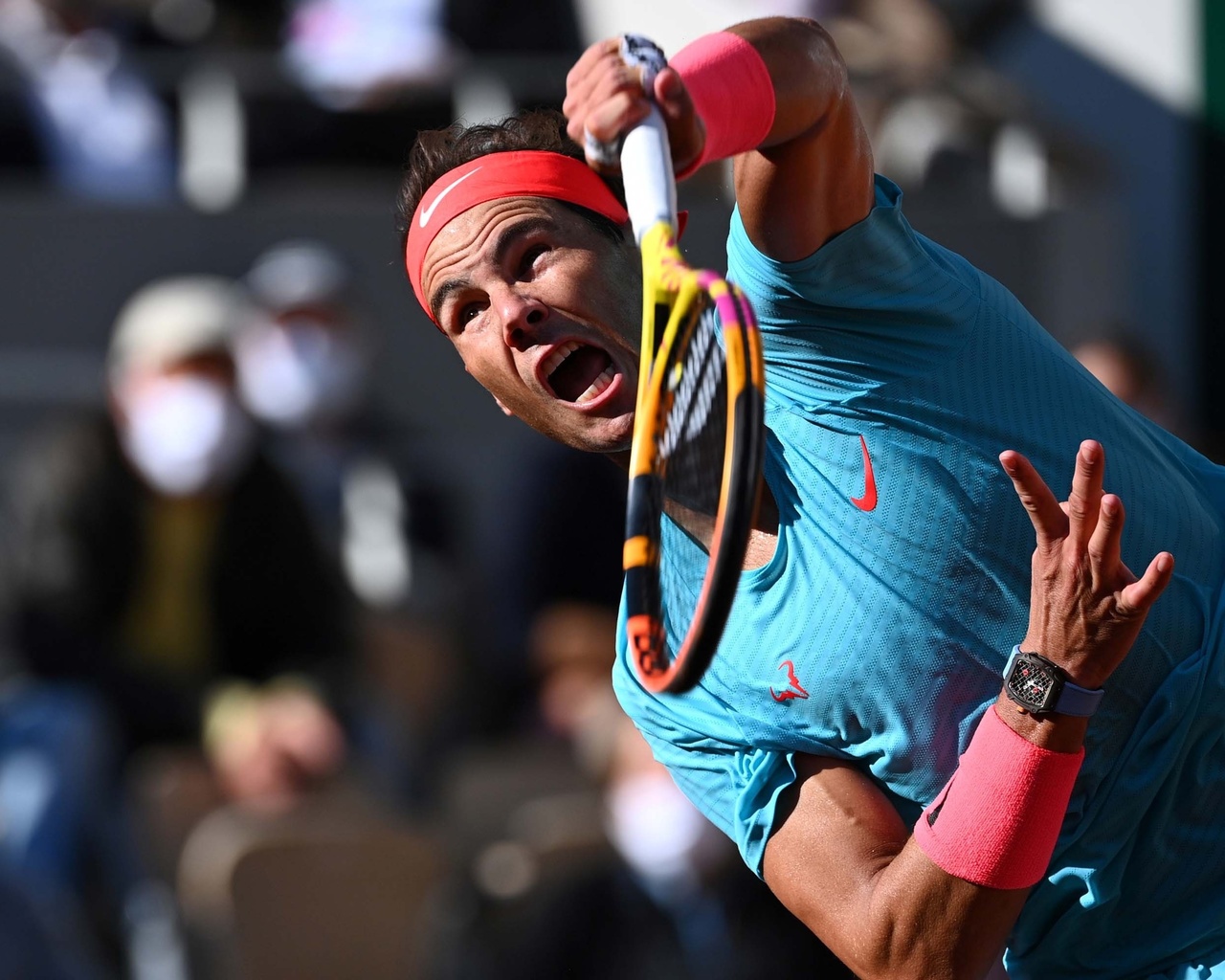 rafael nadal, tennis, roland garros, richard mille tennis watch