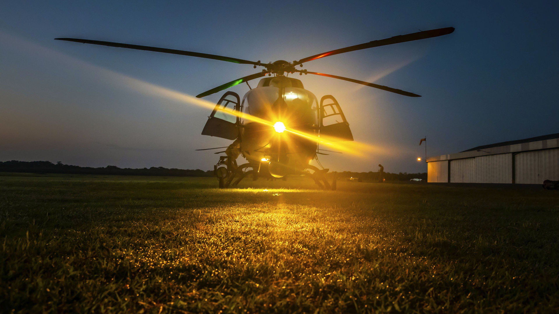 eurocopter uh-72 lakota, twin-engine helicopter with a single, four-bladed main rotor, puerto rico, us marine corps