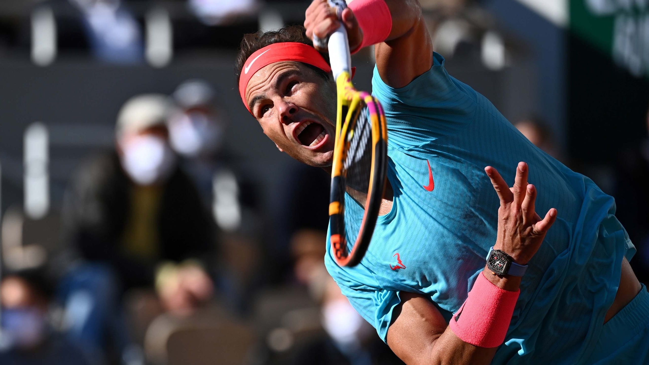 rafael nadal, tennis, roland garros, richard mille tennis watch