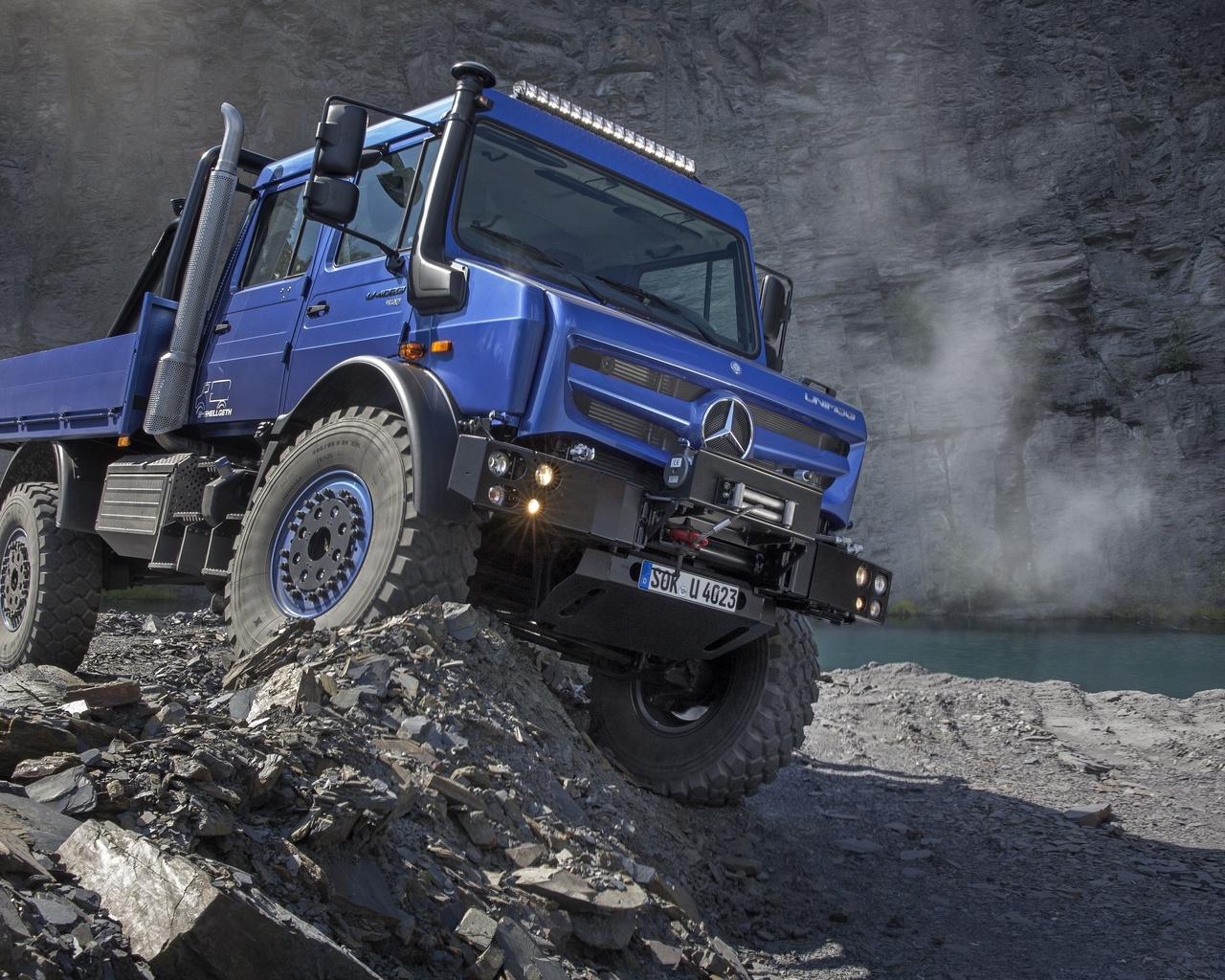 mercedes-benz, multi-purpose truck, mercedes-benz unimog