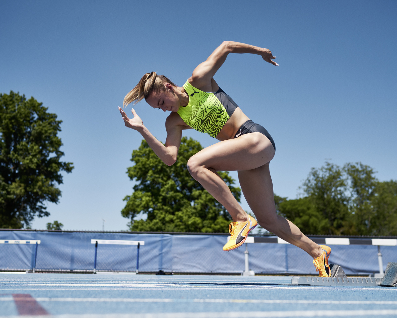 abby steiner, puma, track and field