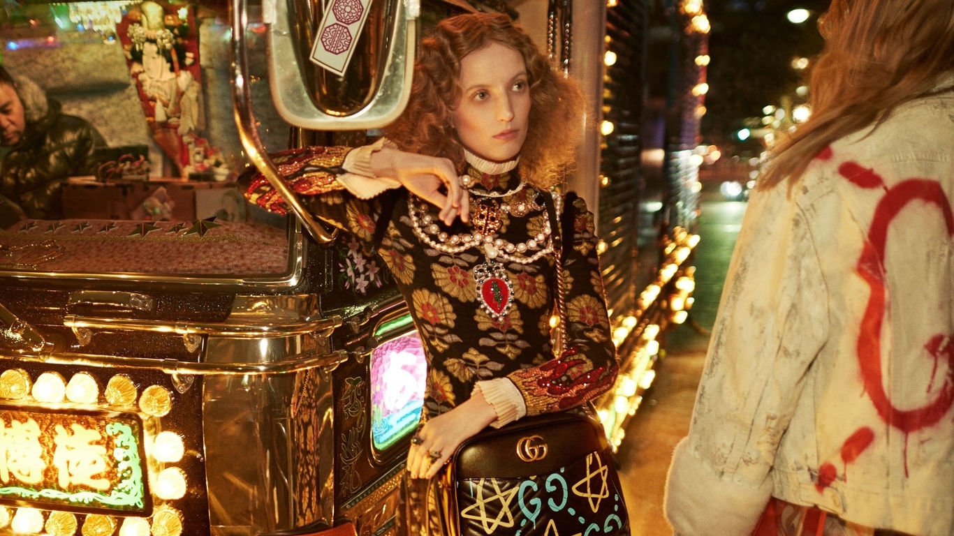 gucci, petra collins, japanese adventure, gucci campaign