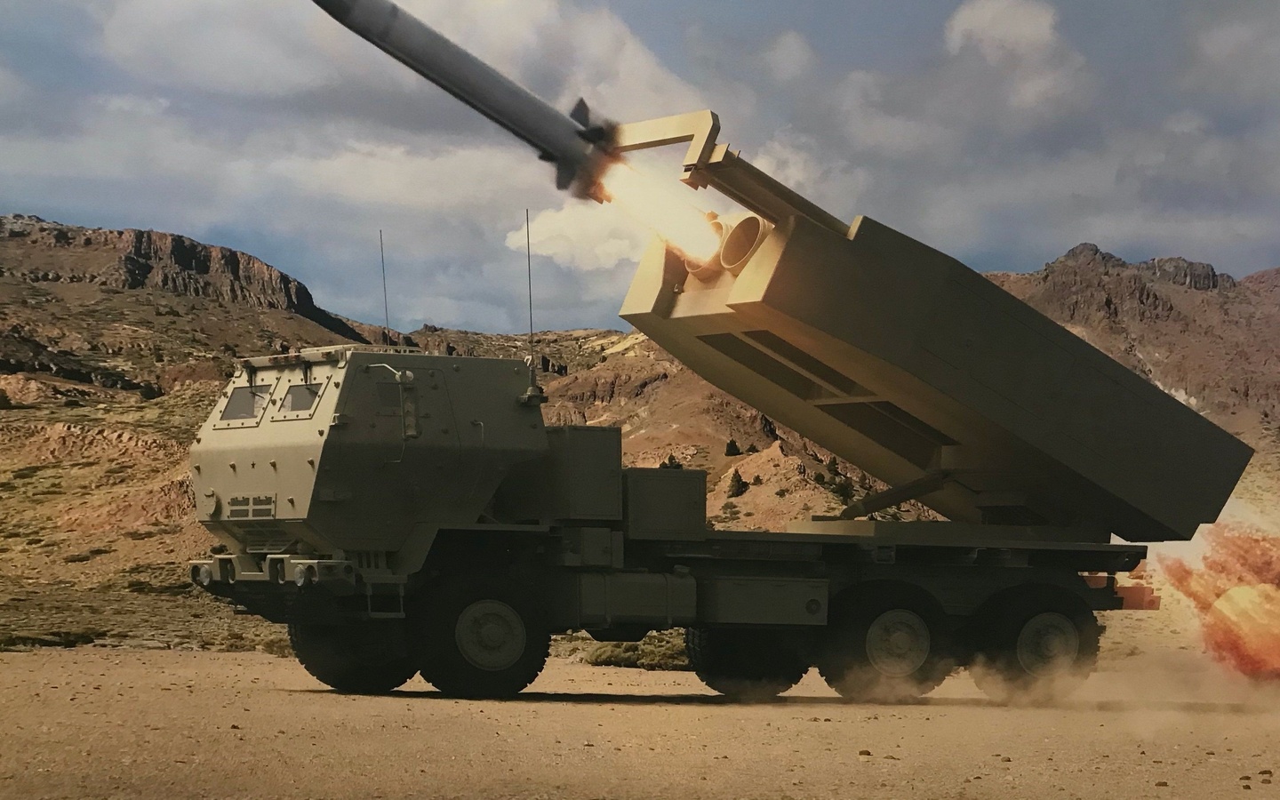 m142 himars, high mobility artillery rocket system, raytheon deepstrike missile