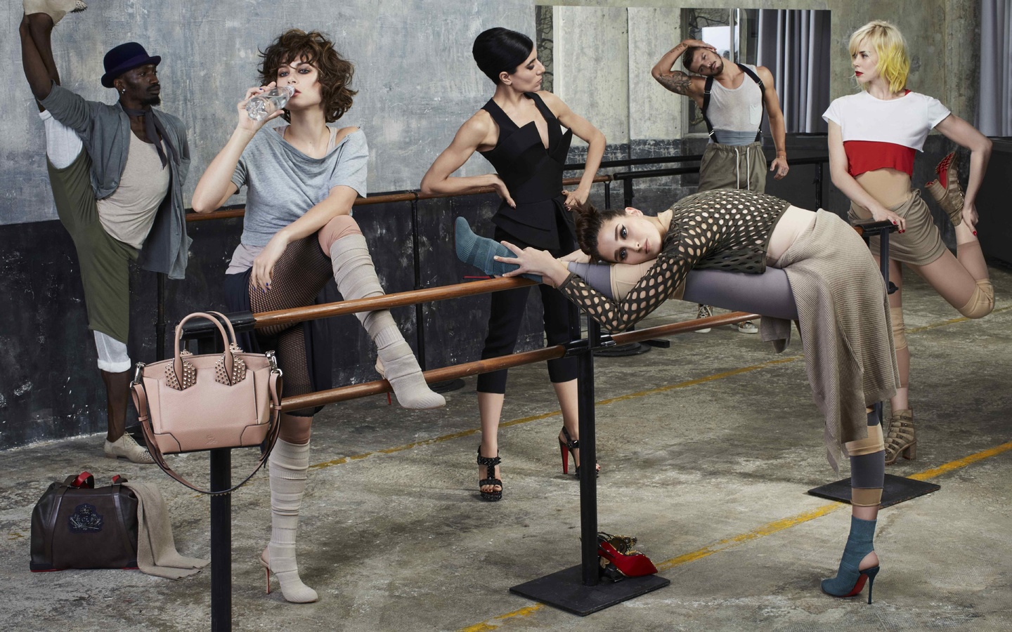 christian louboutin, blanca li, dance studio, video campaign